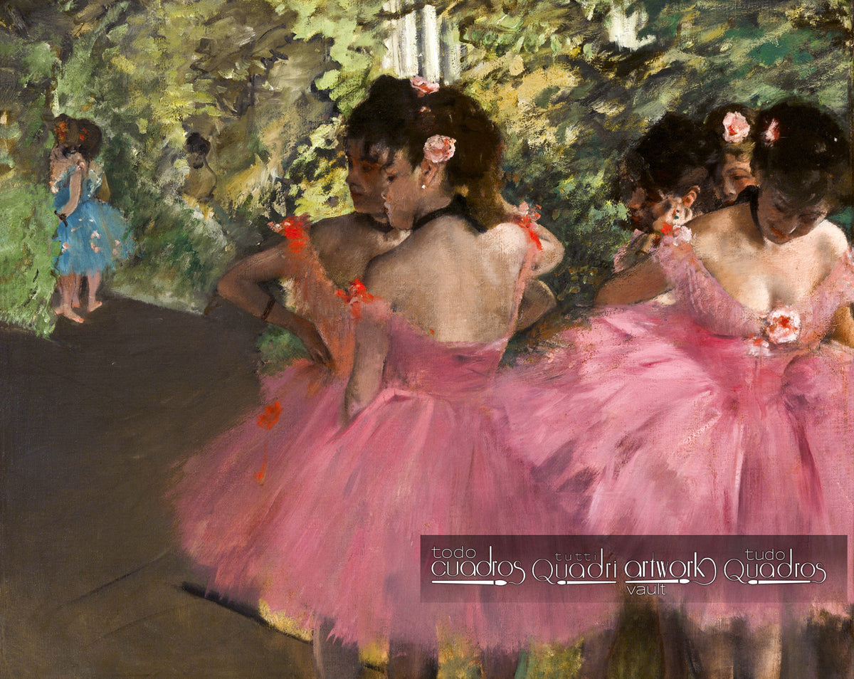 Ballerini in rosa, Degas
