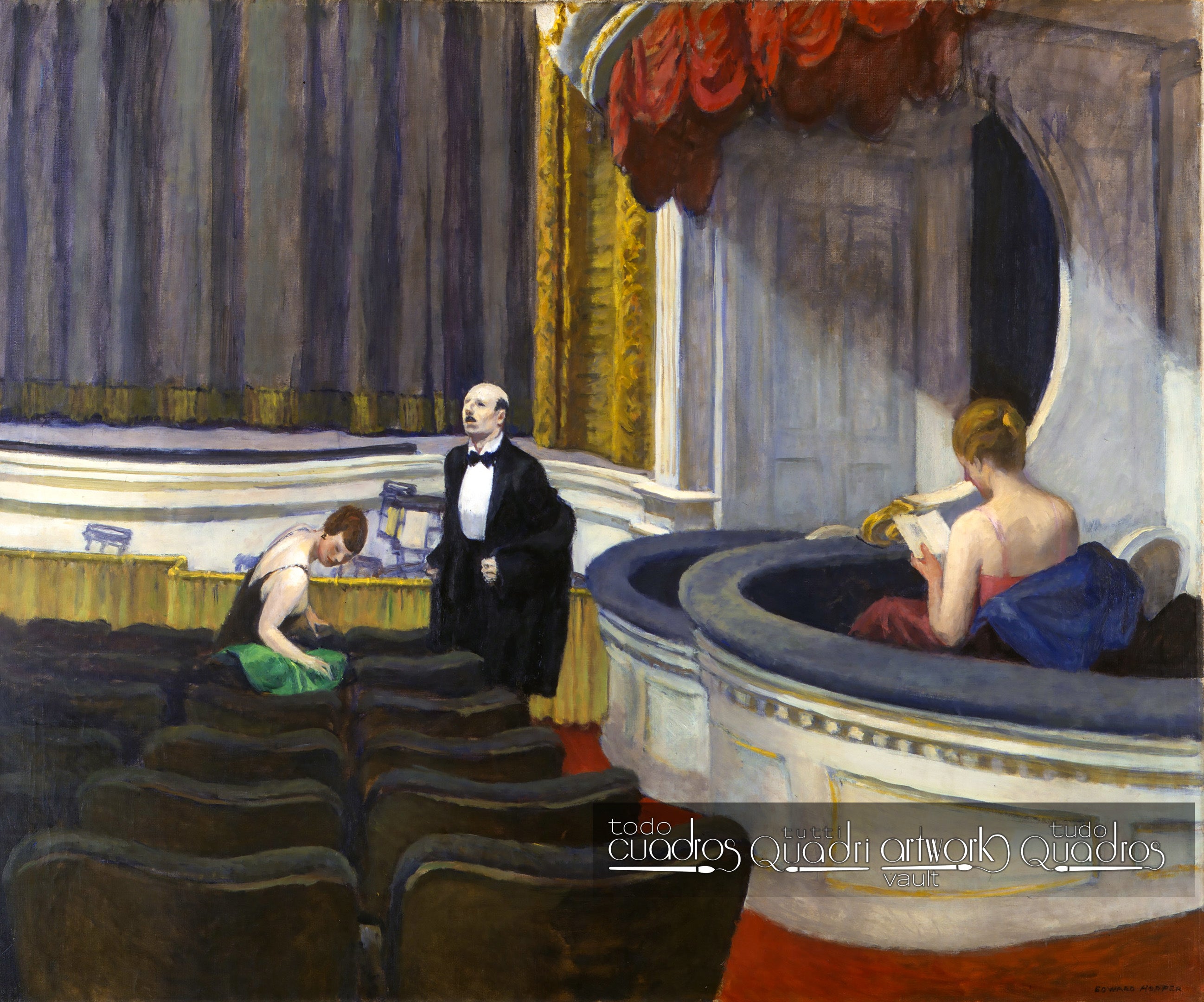 Due sul corridoio, Hopper