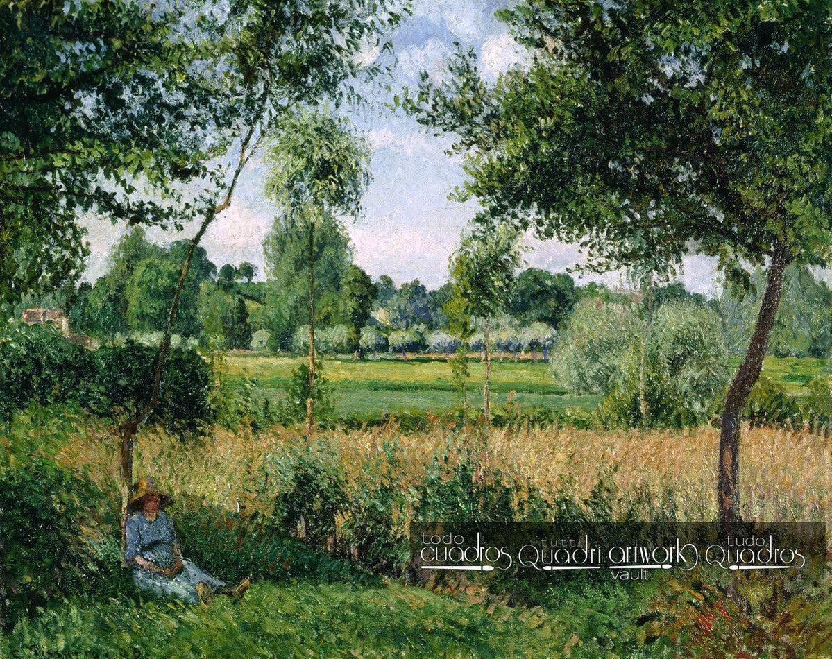 Effetto della Luce Mattutina a Éragny, Pissarro