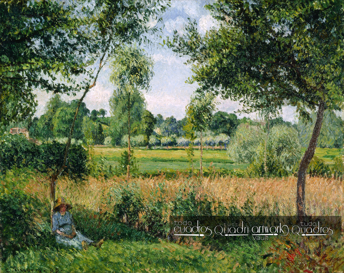 Effetto della Luce Mattutina a Éragny, Pissarro