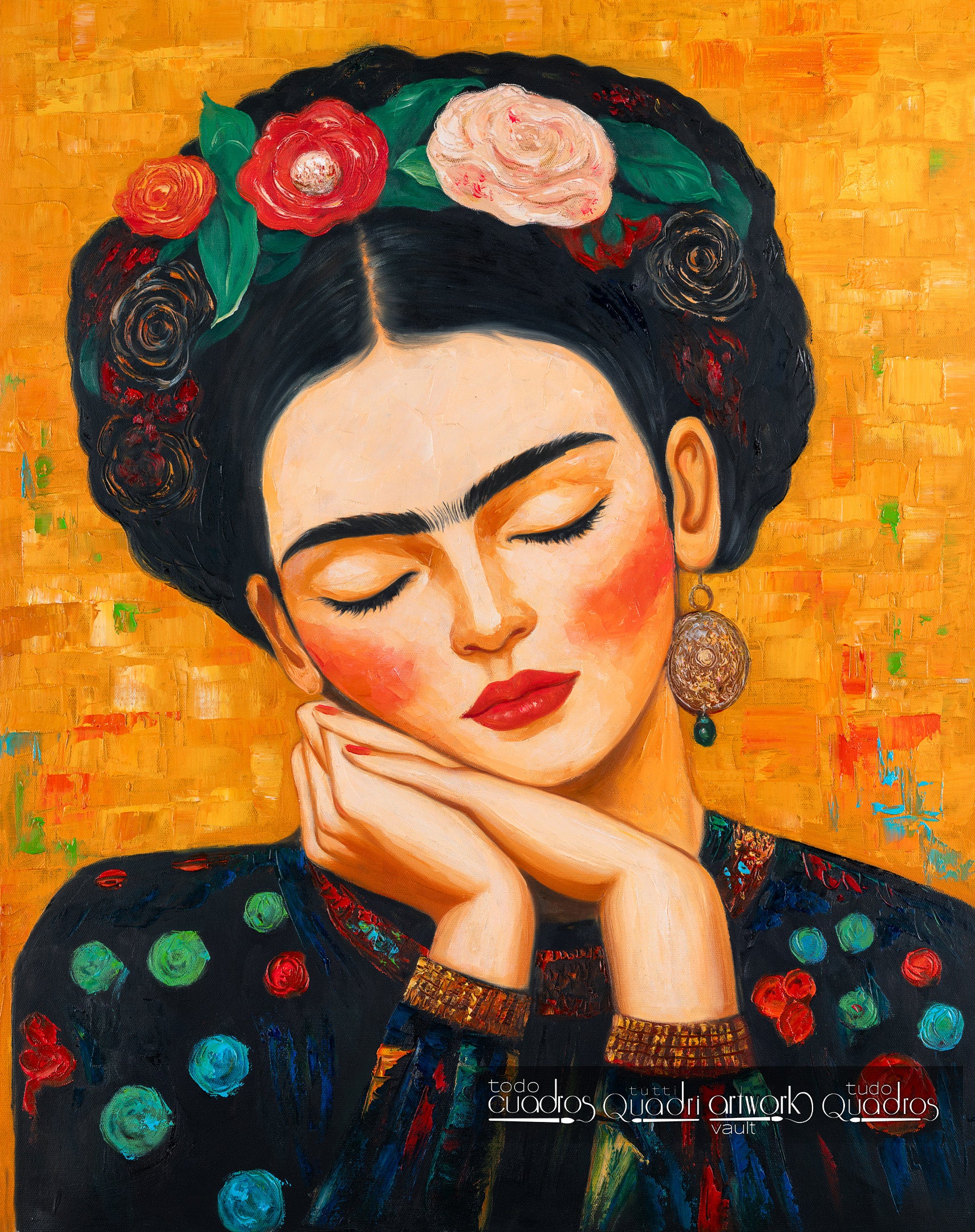 Frida e il bagliore modernista, stile Klimt