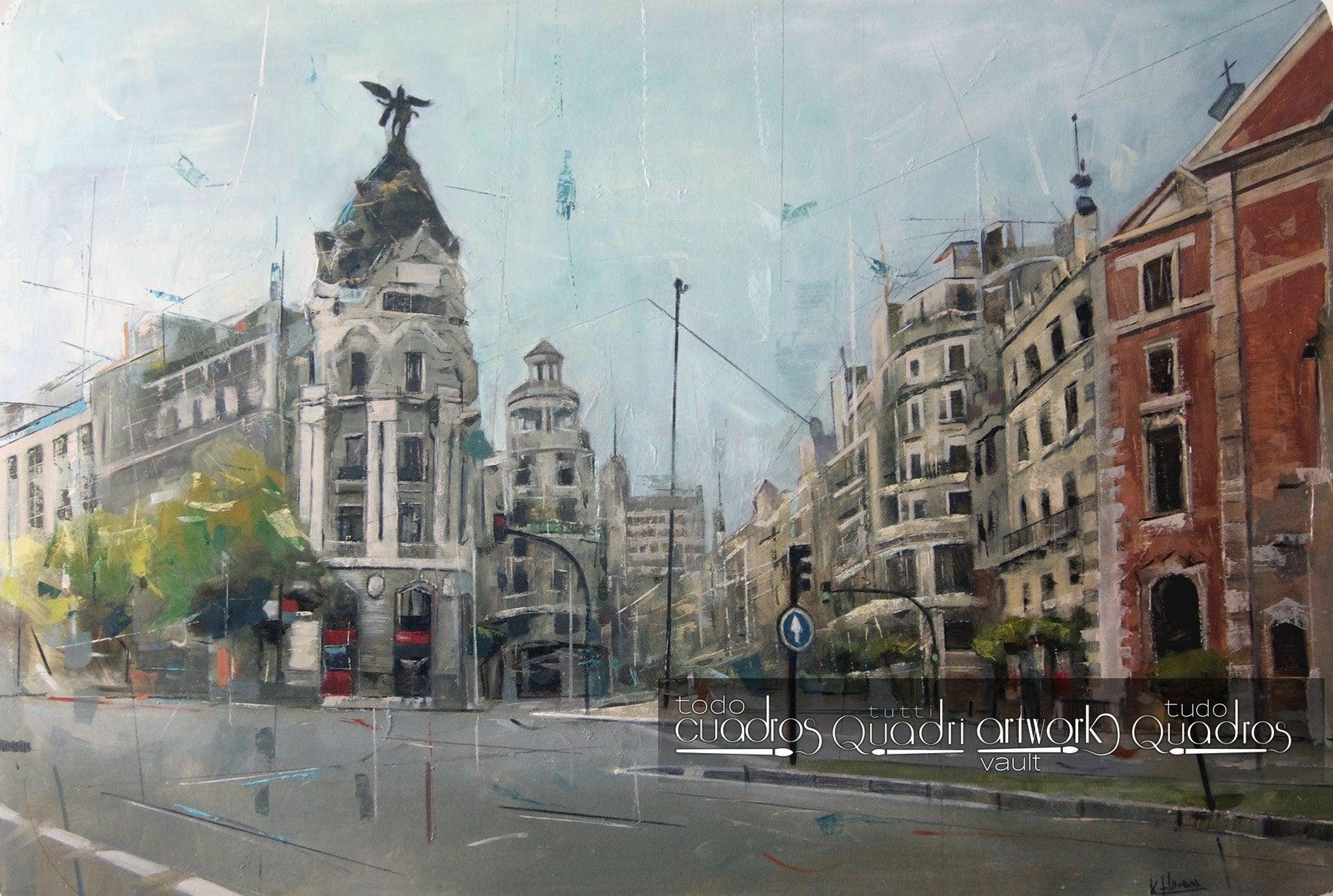 Gran Vía di Madrid -<br /> Kiko Flores (2018)