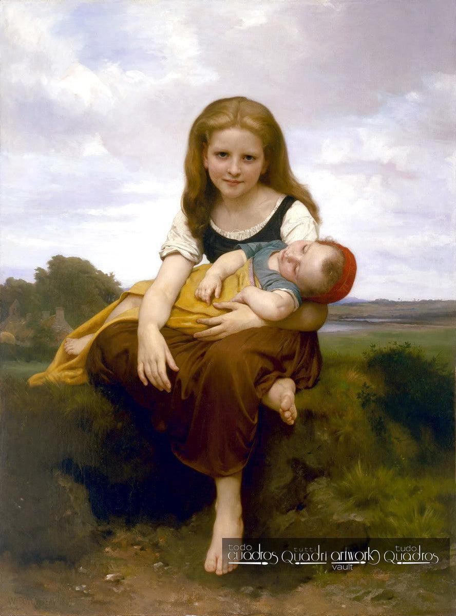 La sorella maggiore, Bouguereau
