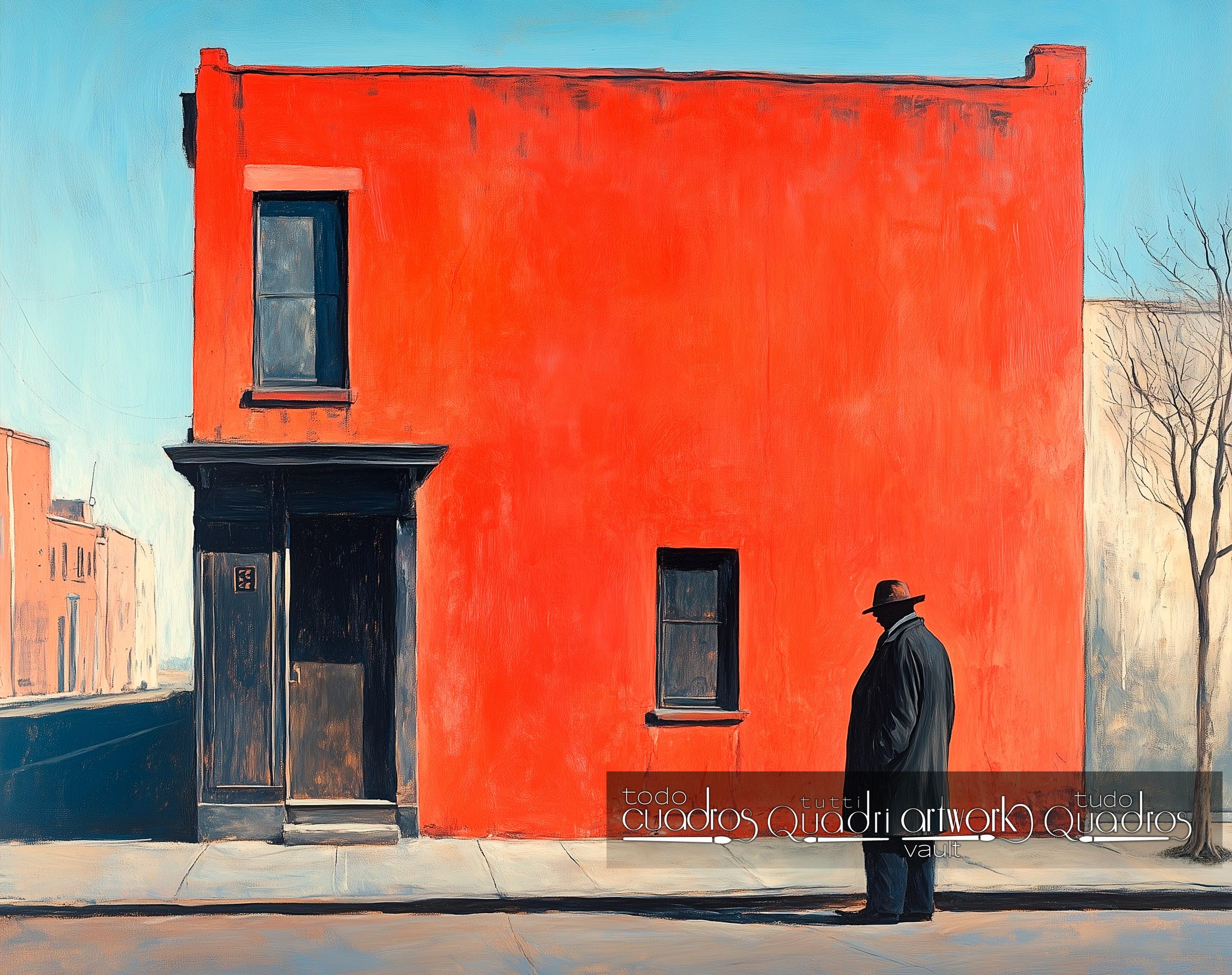 L'angolo dell'oblio, stile Hopper