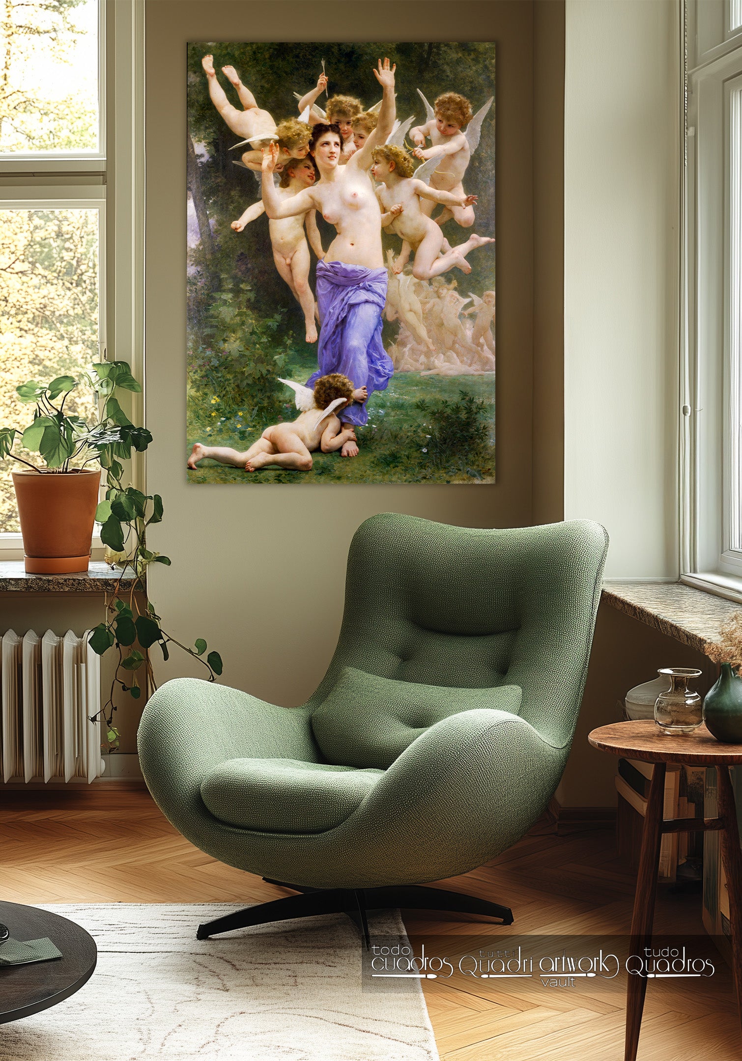Il vespaio, Bouguereau