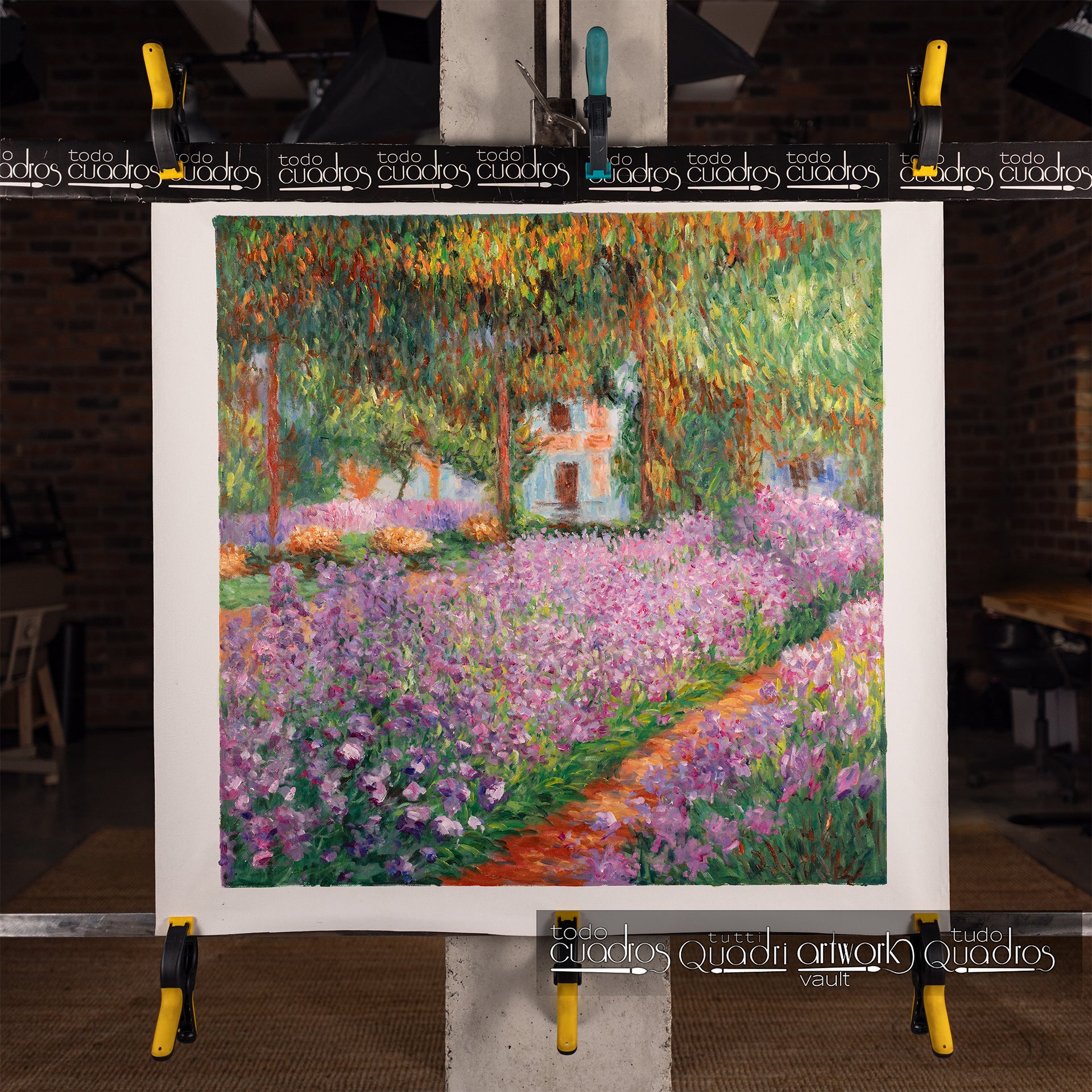 Il giardino dell'artista a Giverny, Monet