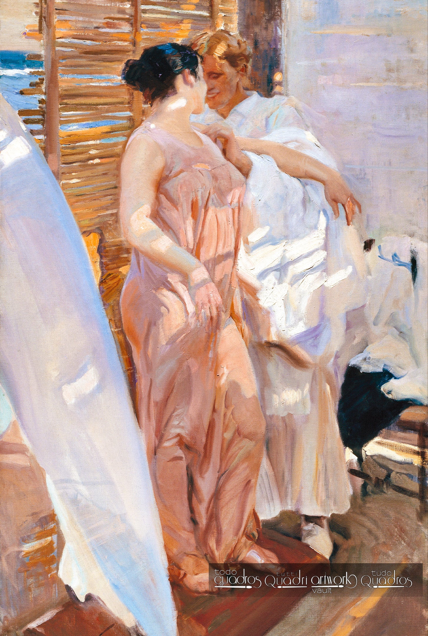 La Vestaglia Rosa, Sorolla