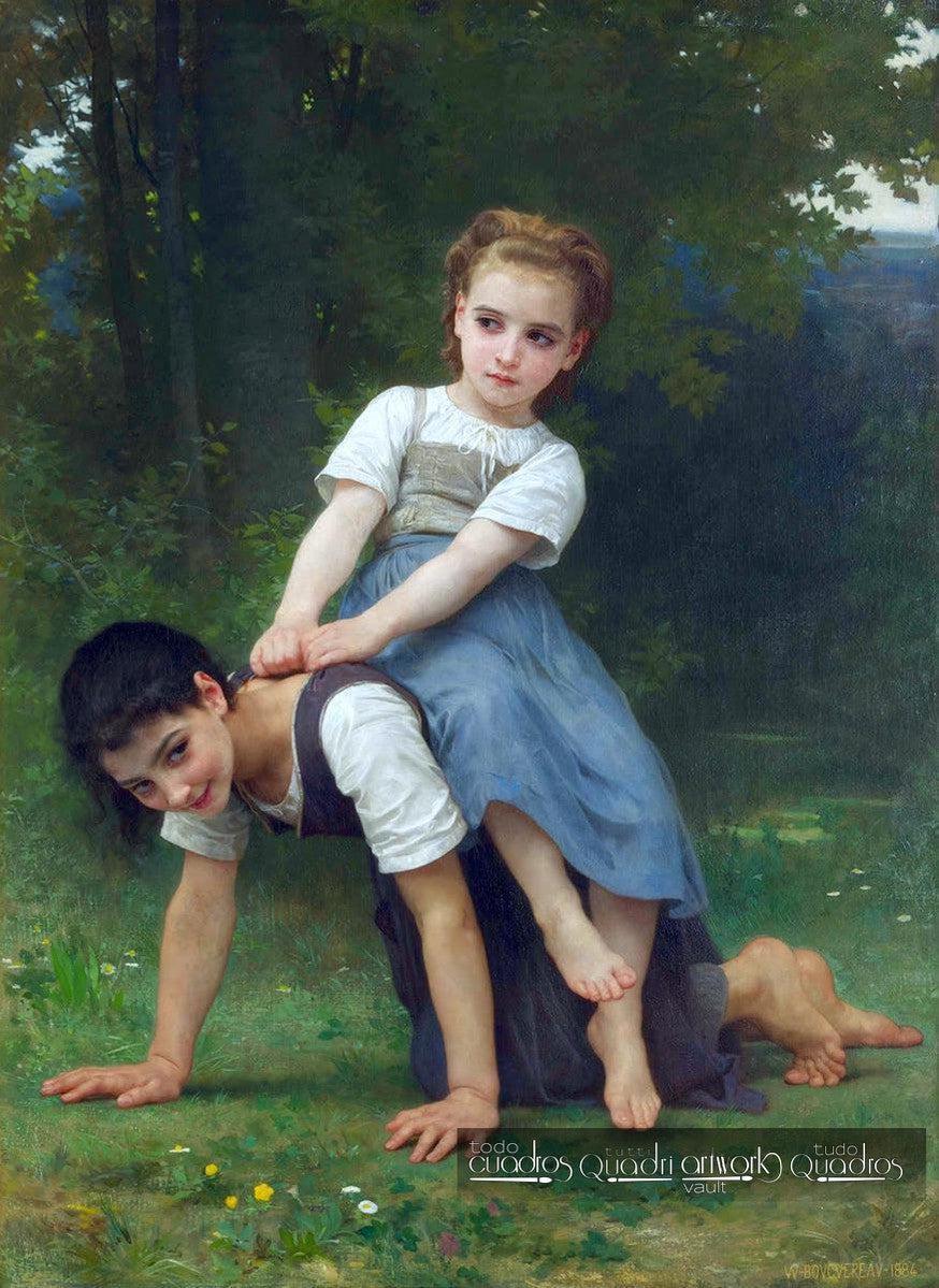 La bourrique, Bouguereau