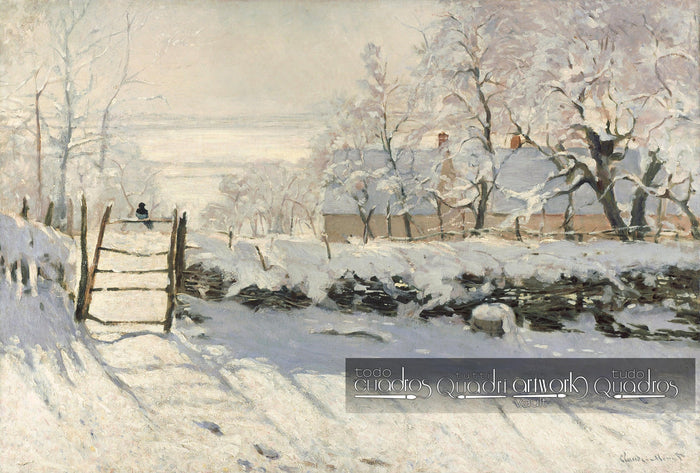 La gazza, Monet