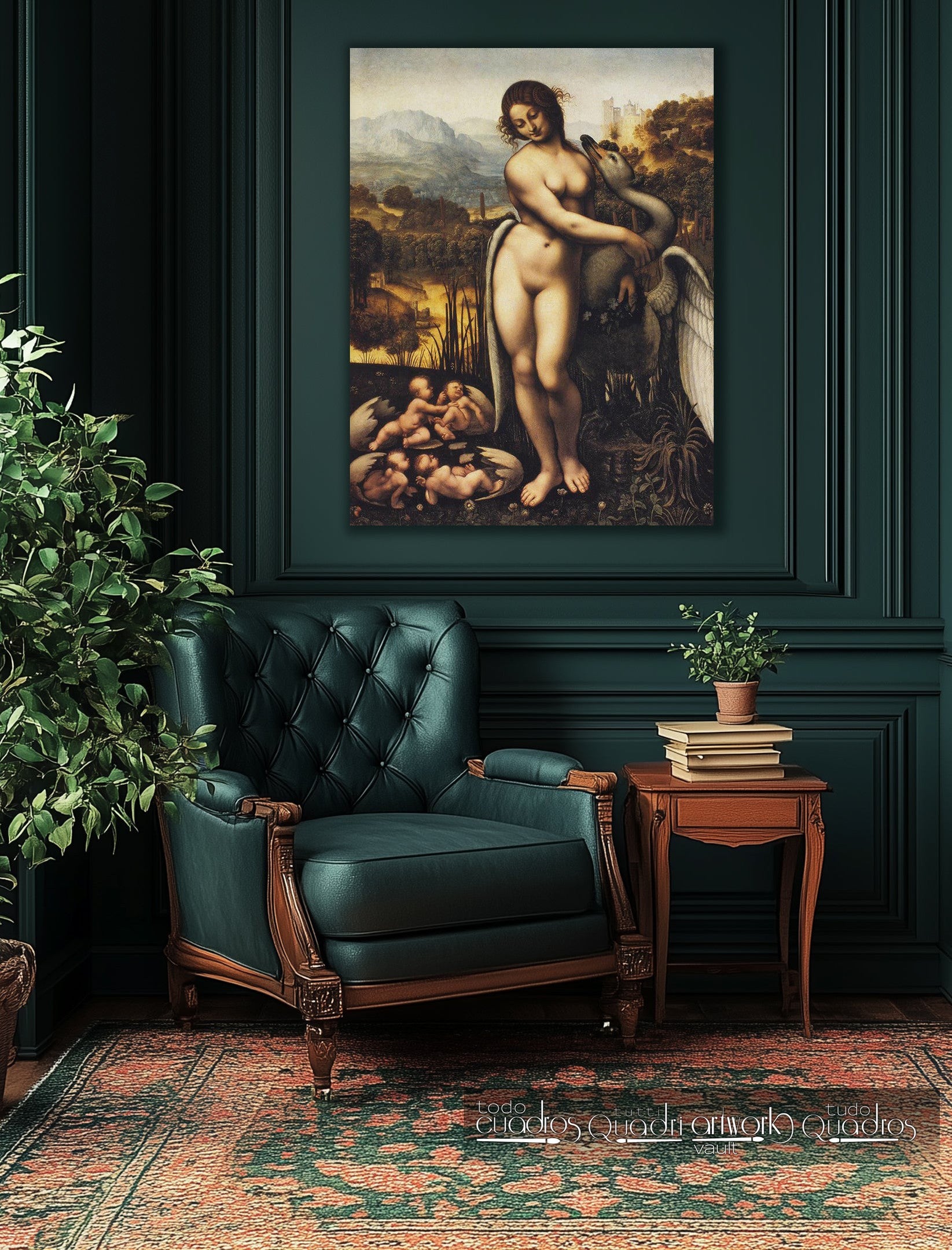 Leda col cigno, Leonardo da Vinci