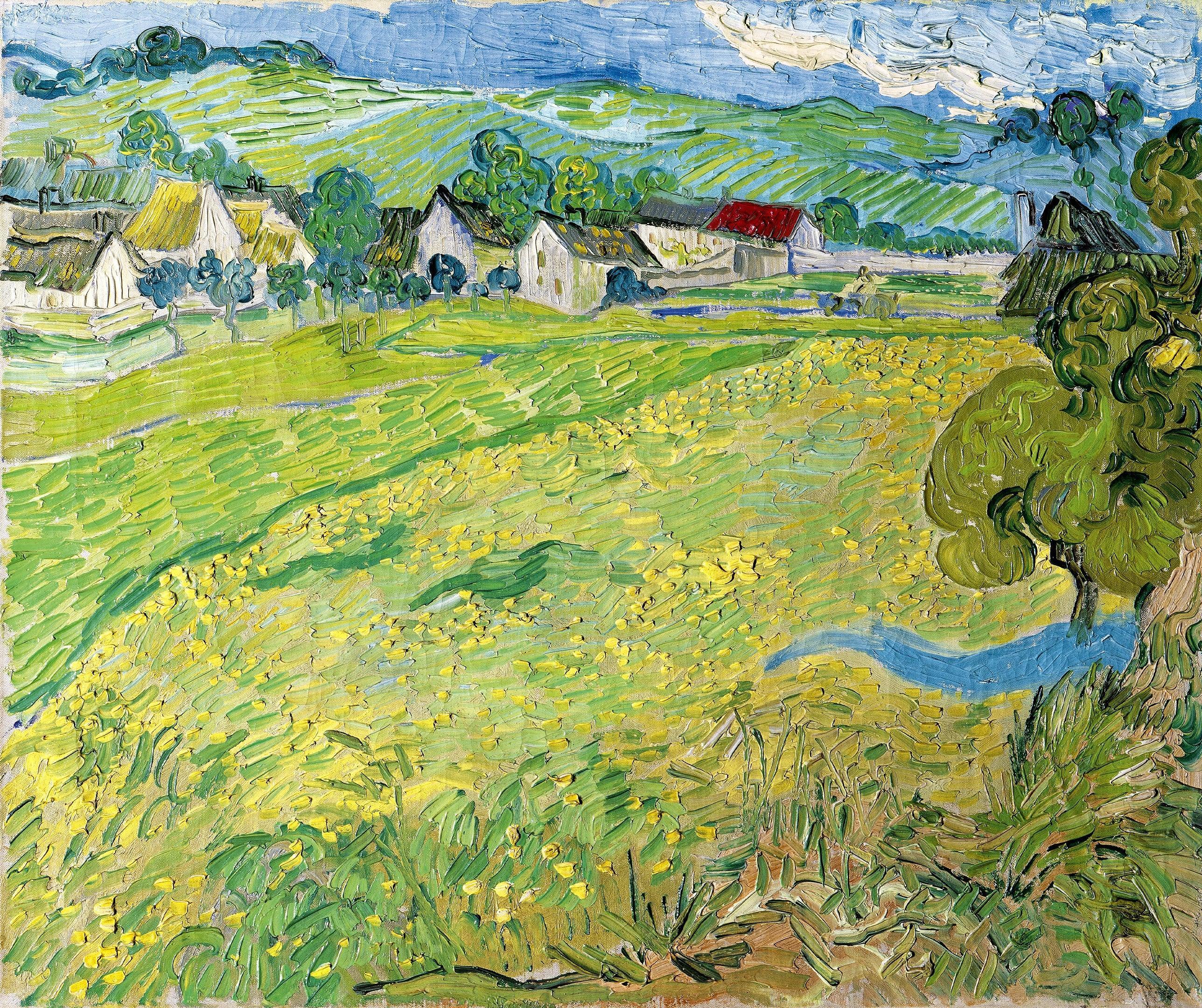Les vessenots in Auvers, Van Gogh