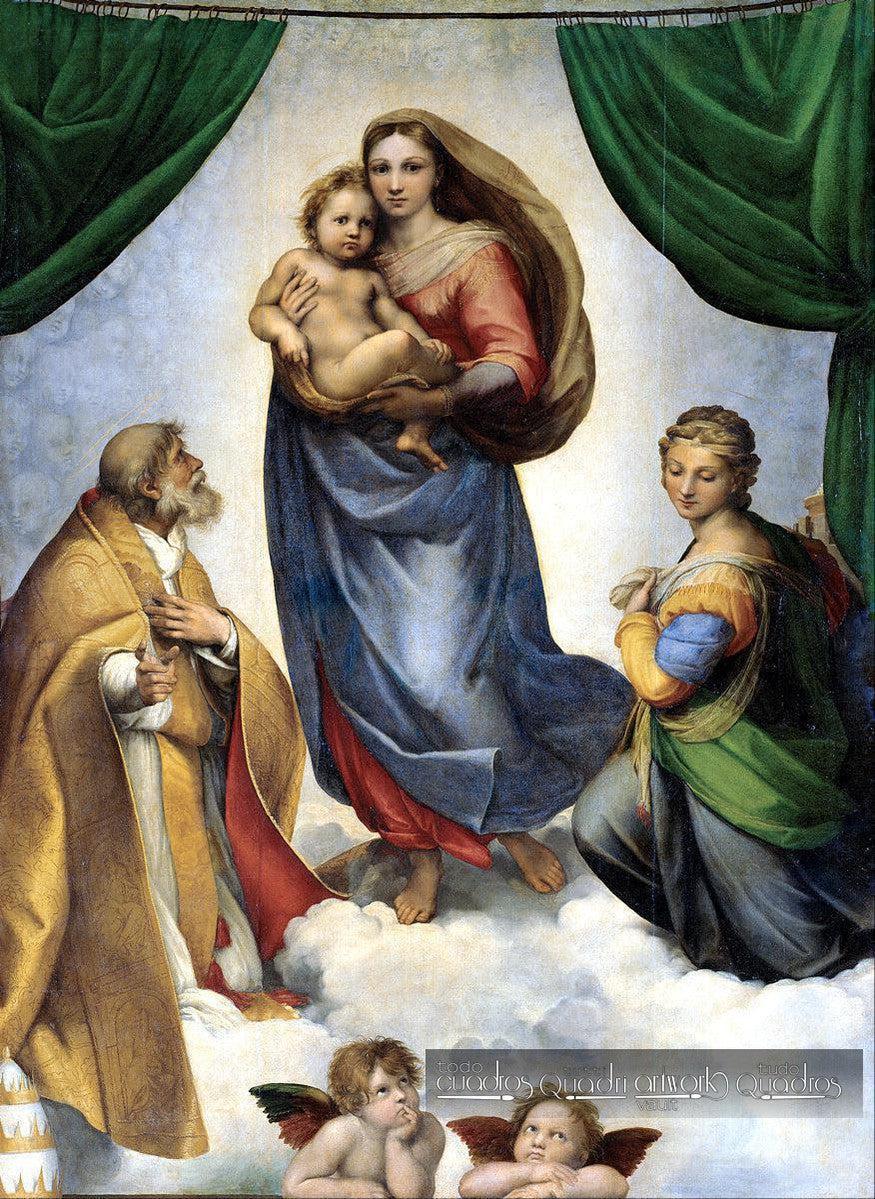 Madonna Sistina (integro), Raffaello