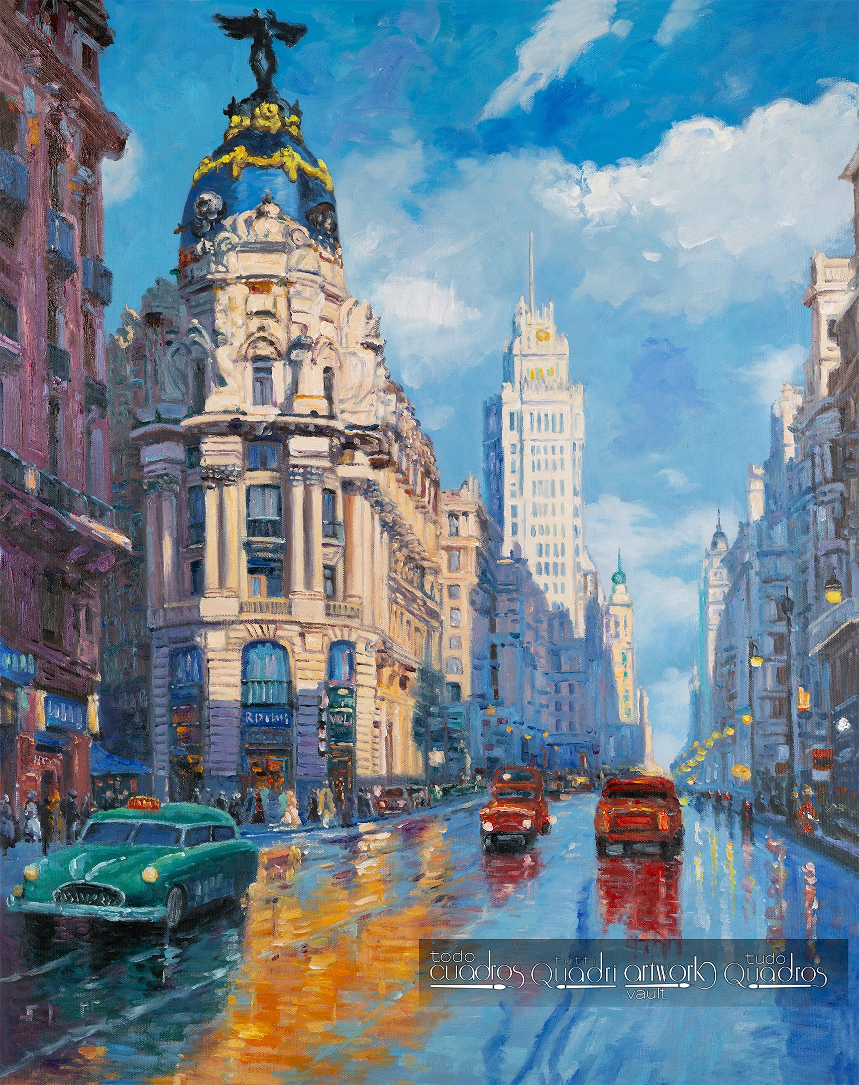 Madrid in movimento, stile Monet