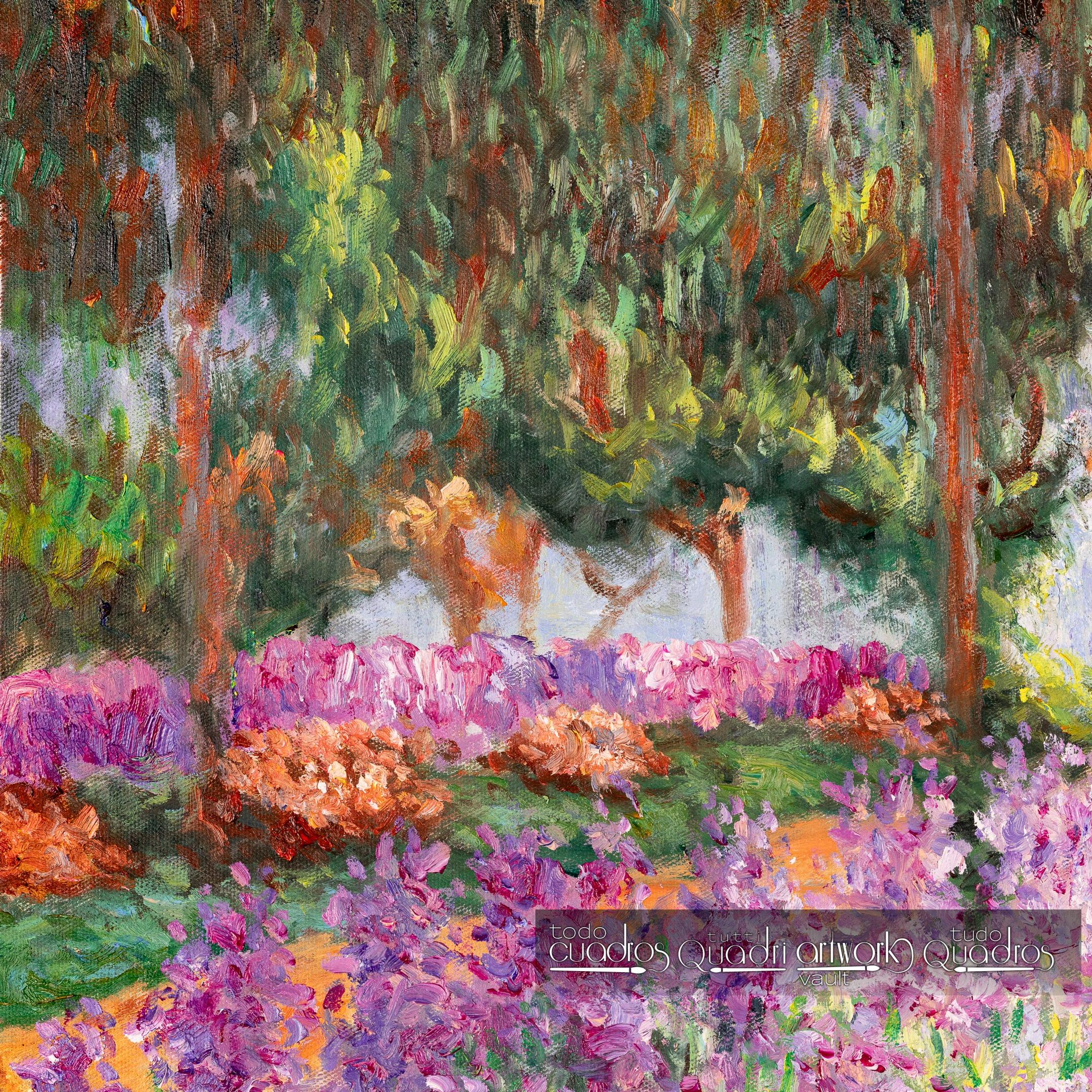 Il giardino dell'artista a Giverny, Monet