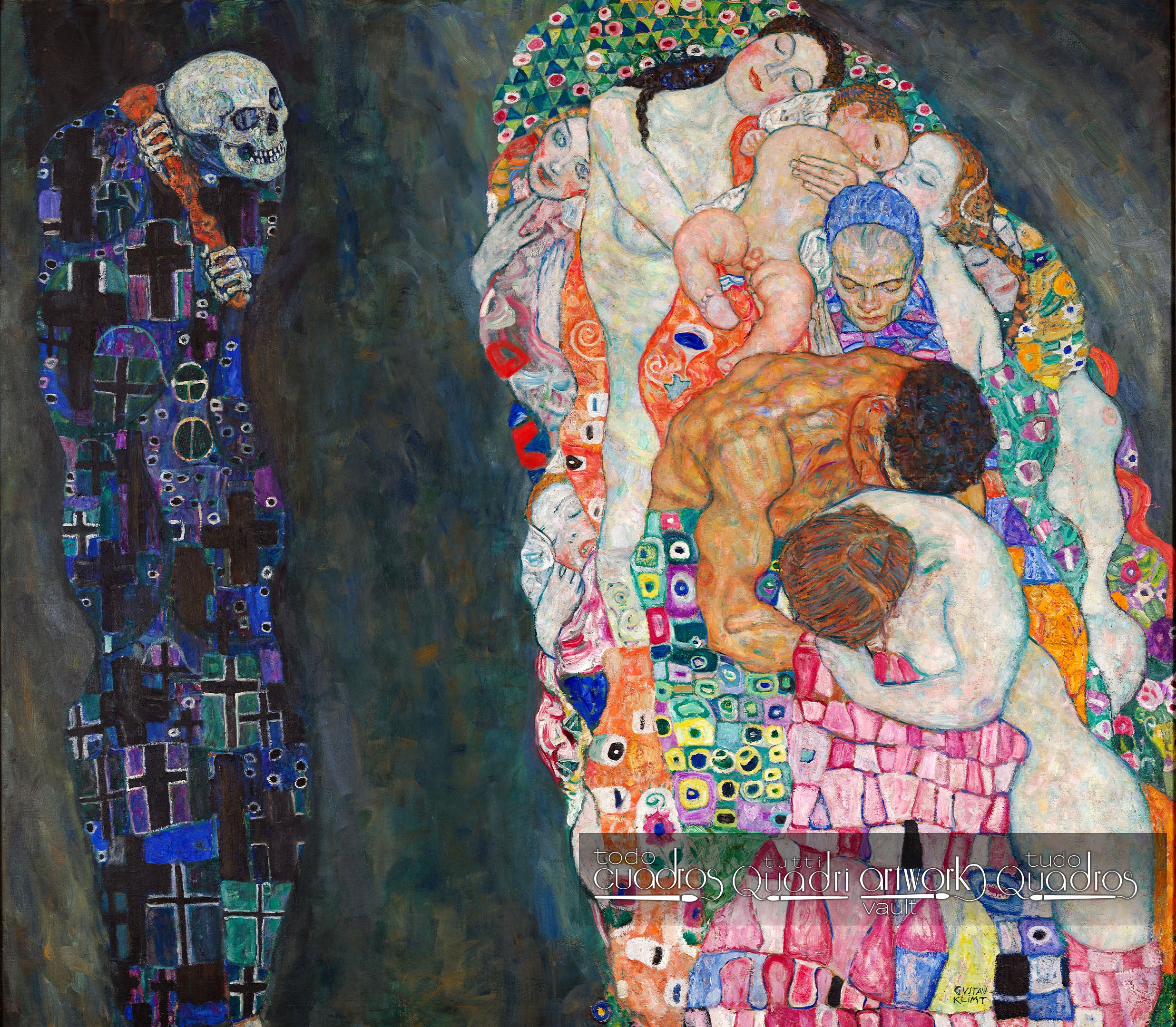Morte e vita, Klimt