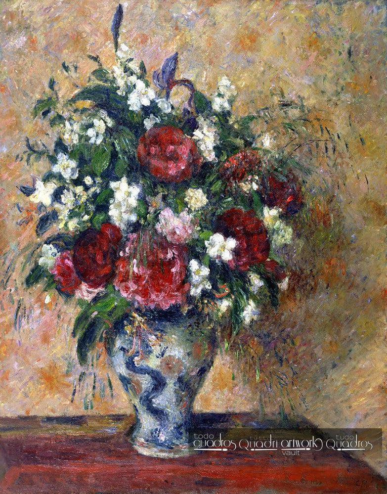 Natura Morta con Peonie e Choisyas, Pissarro