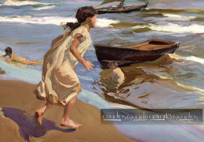 Bambina Entrando nel Mare, Sorolla