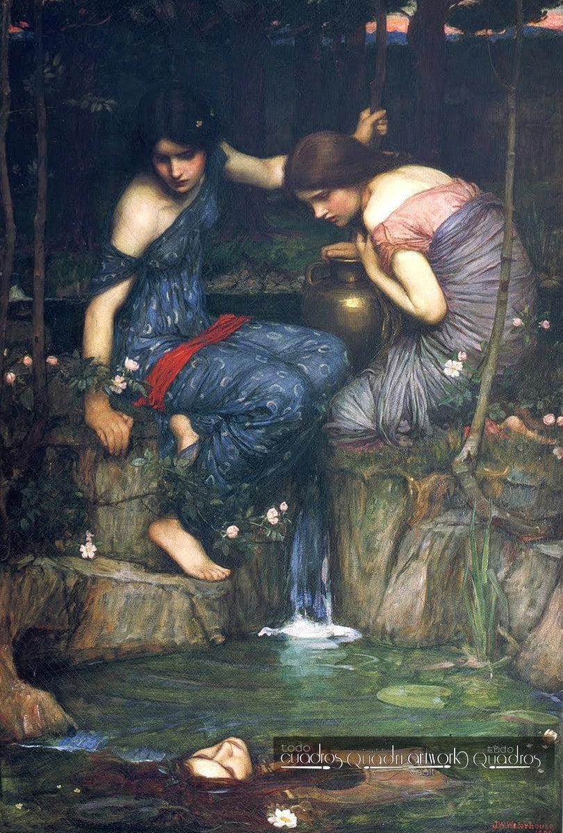 Le ninfe trovano la testa di Orfeo, J. W. Waterhouse