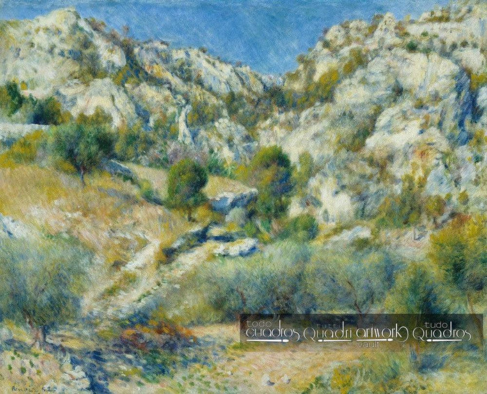 Rocce a L'Estaque, Renoir