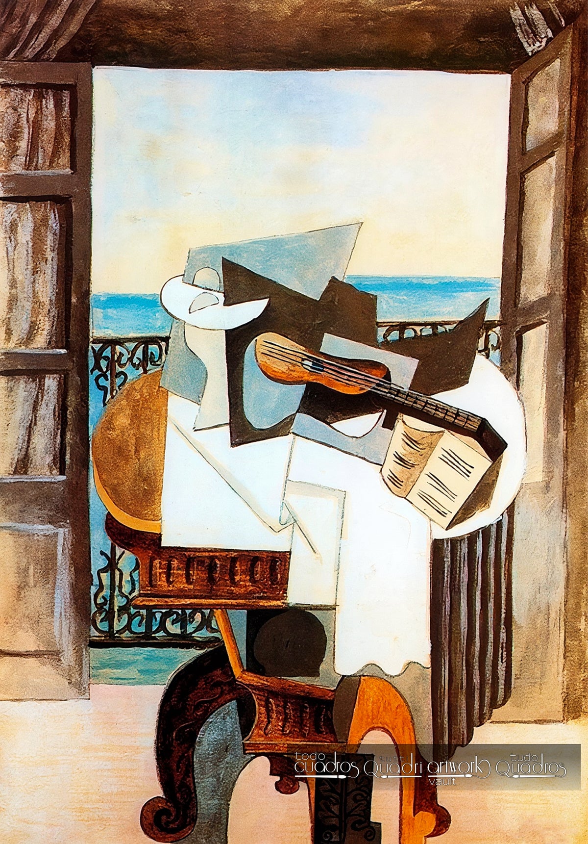 Tavolo davanti alla finestra, Picasso