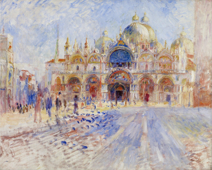La Piazza San Marco, Renoir
