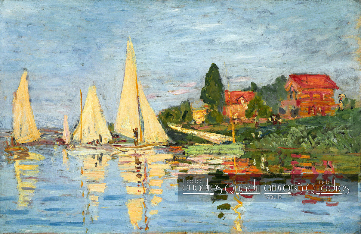 Regate ad Argenteuil, Monet