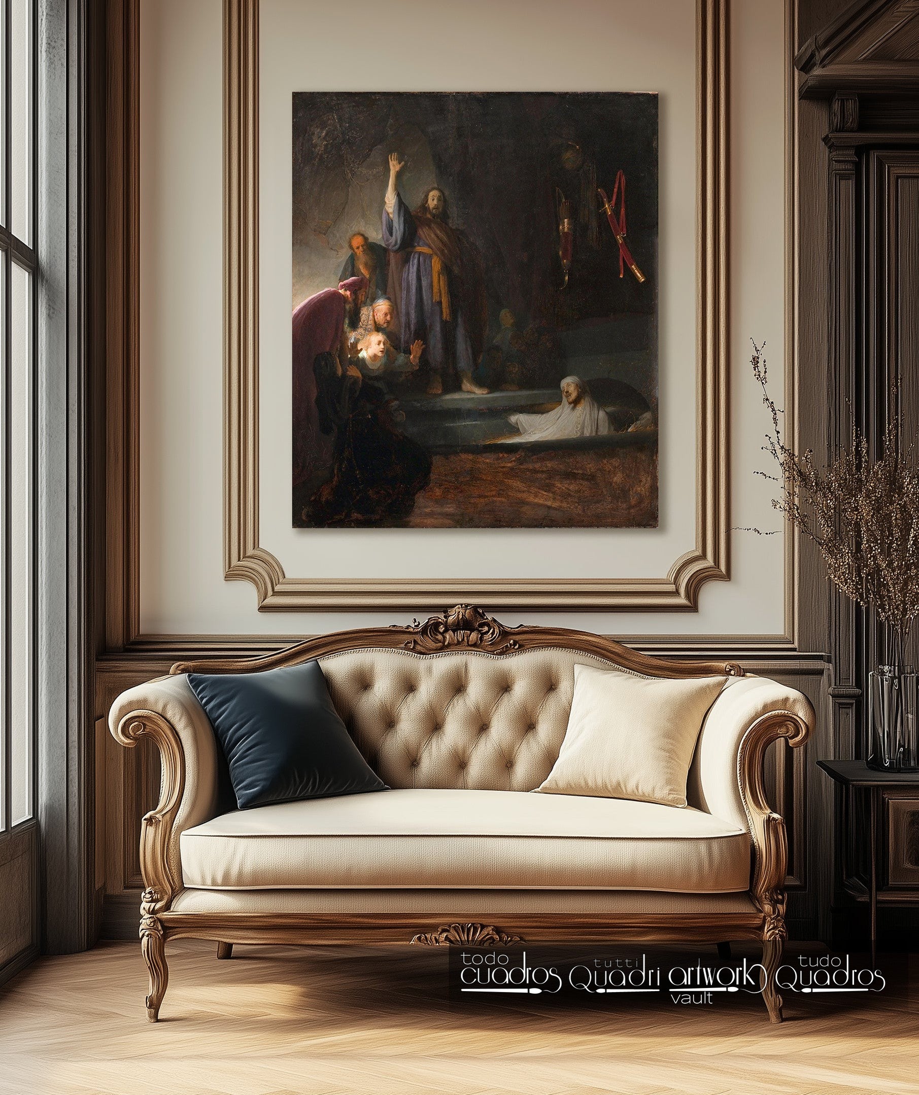 La resurrezione di Lazzaro, Rembrandt