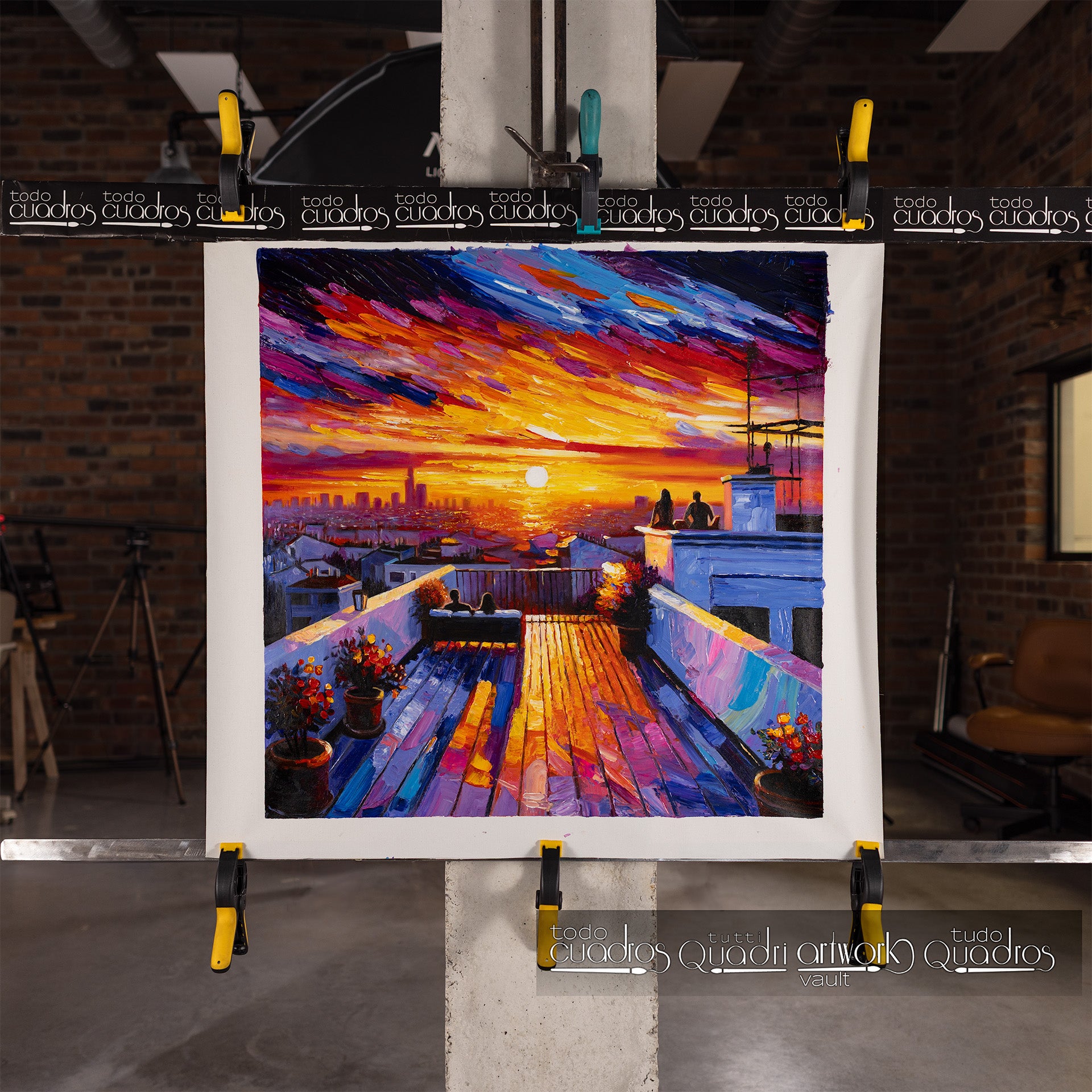 Tramonto sulla Metropoli