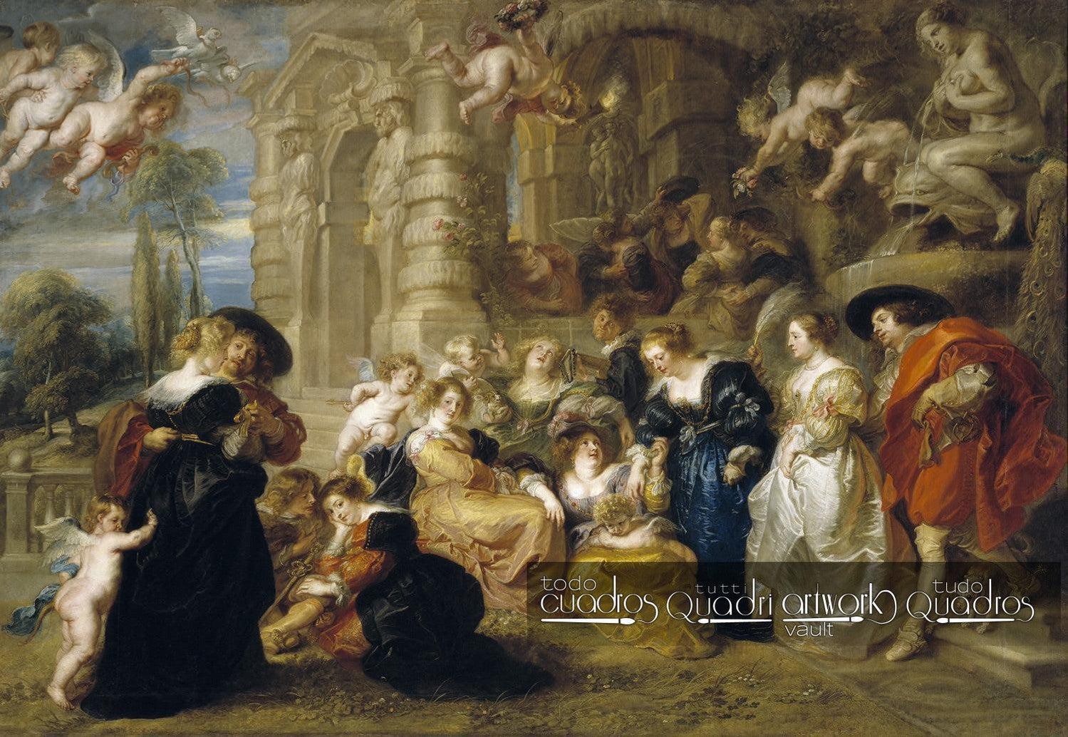 Giardino d'amore, Rubens