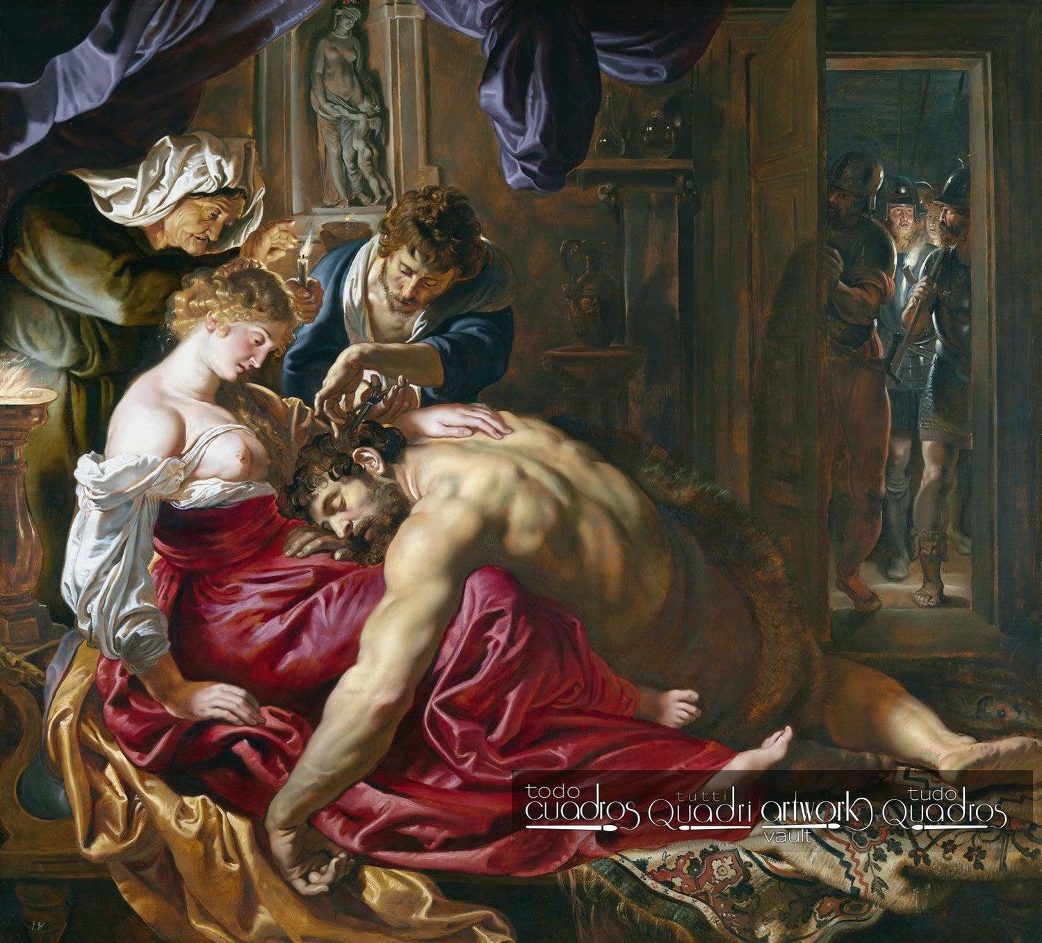 Sansone e Dalila, Rubens