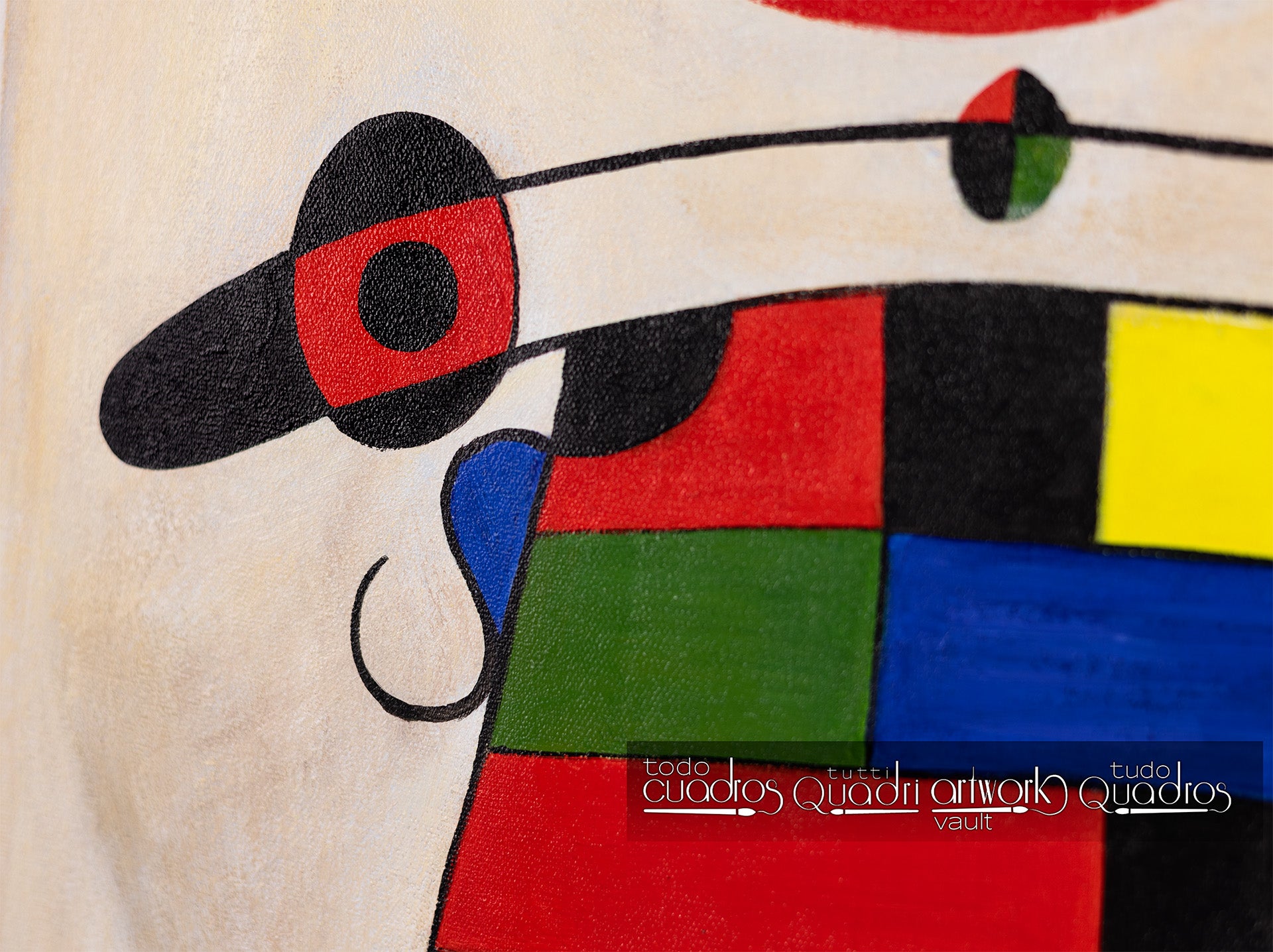 Il sorriso di ali fiammeggianti, Miró
