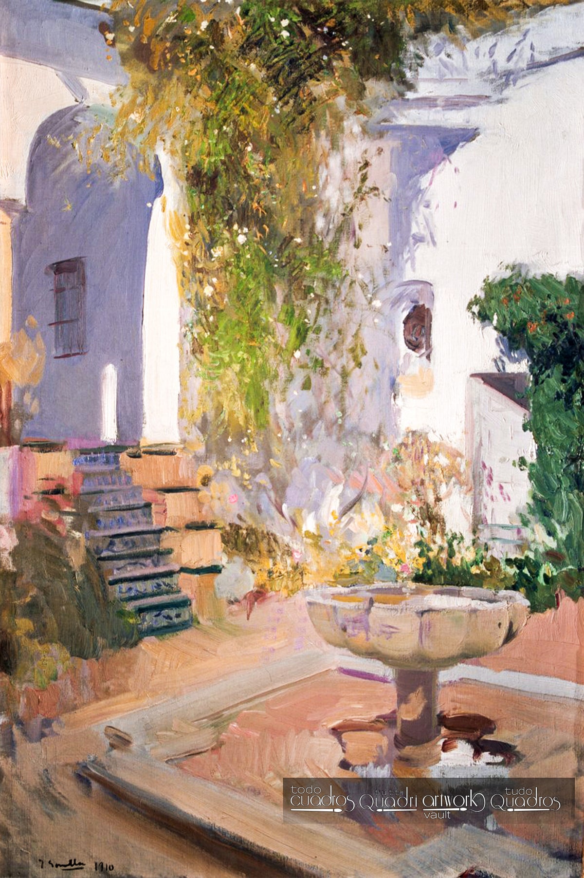 Grotta del Giardino a Siviglia, Sorolla
