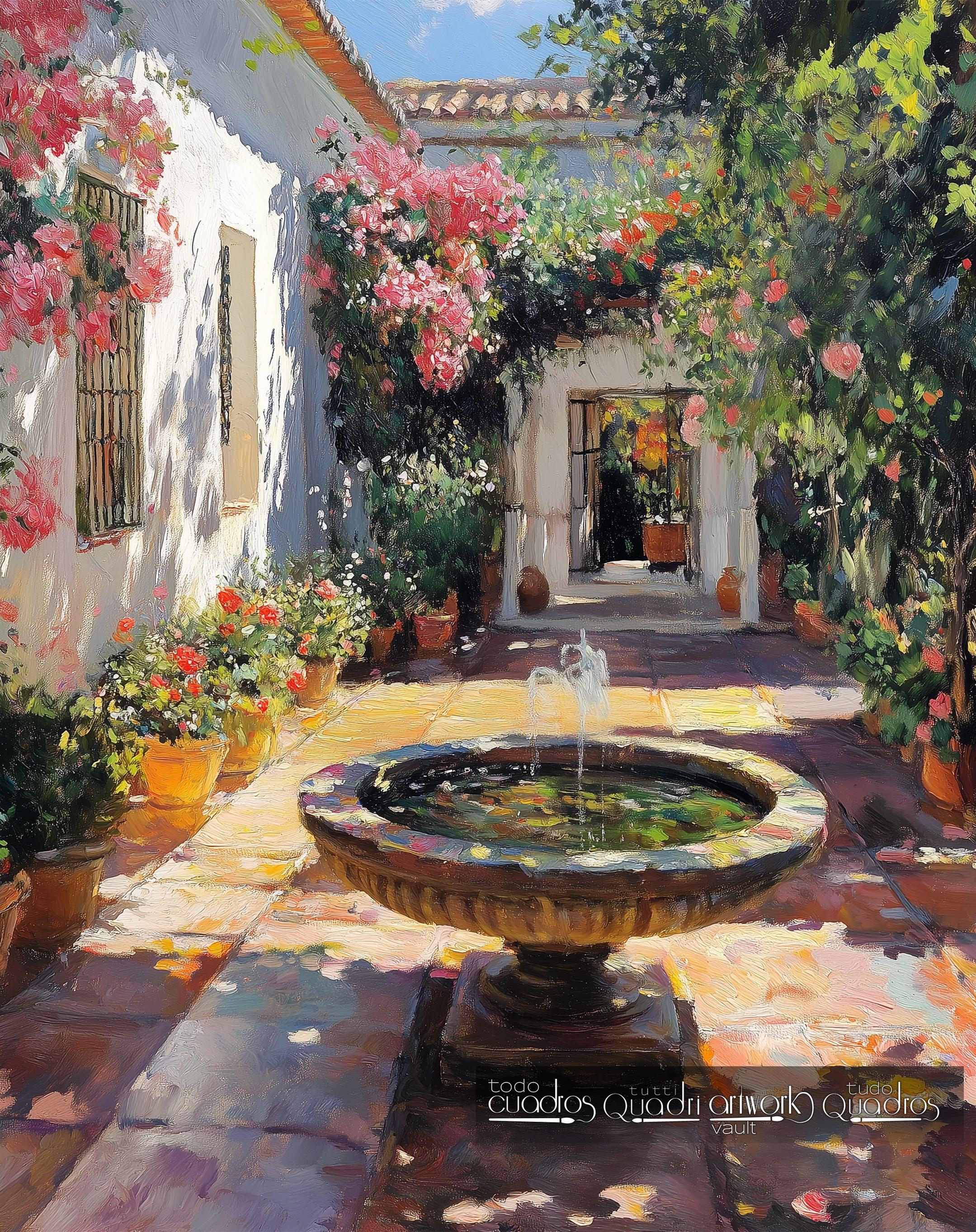 Un angolo andaluso, stile Sorolla