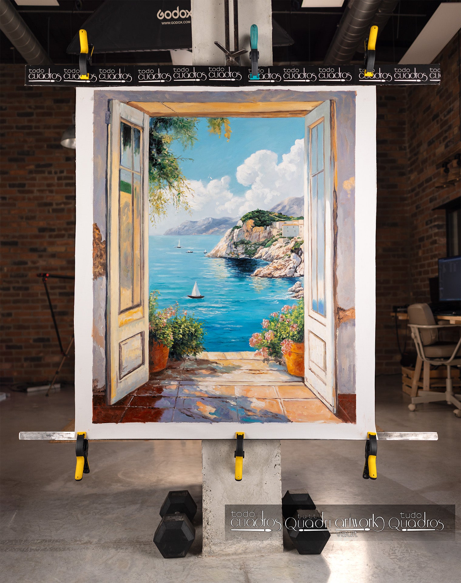 Porta sul Mediterraneo, stile Sorolla