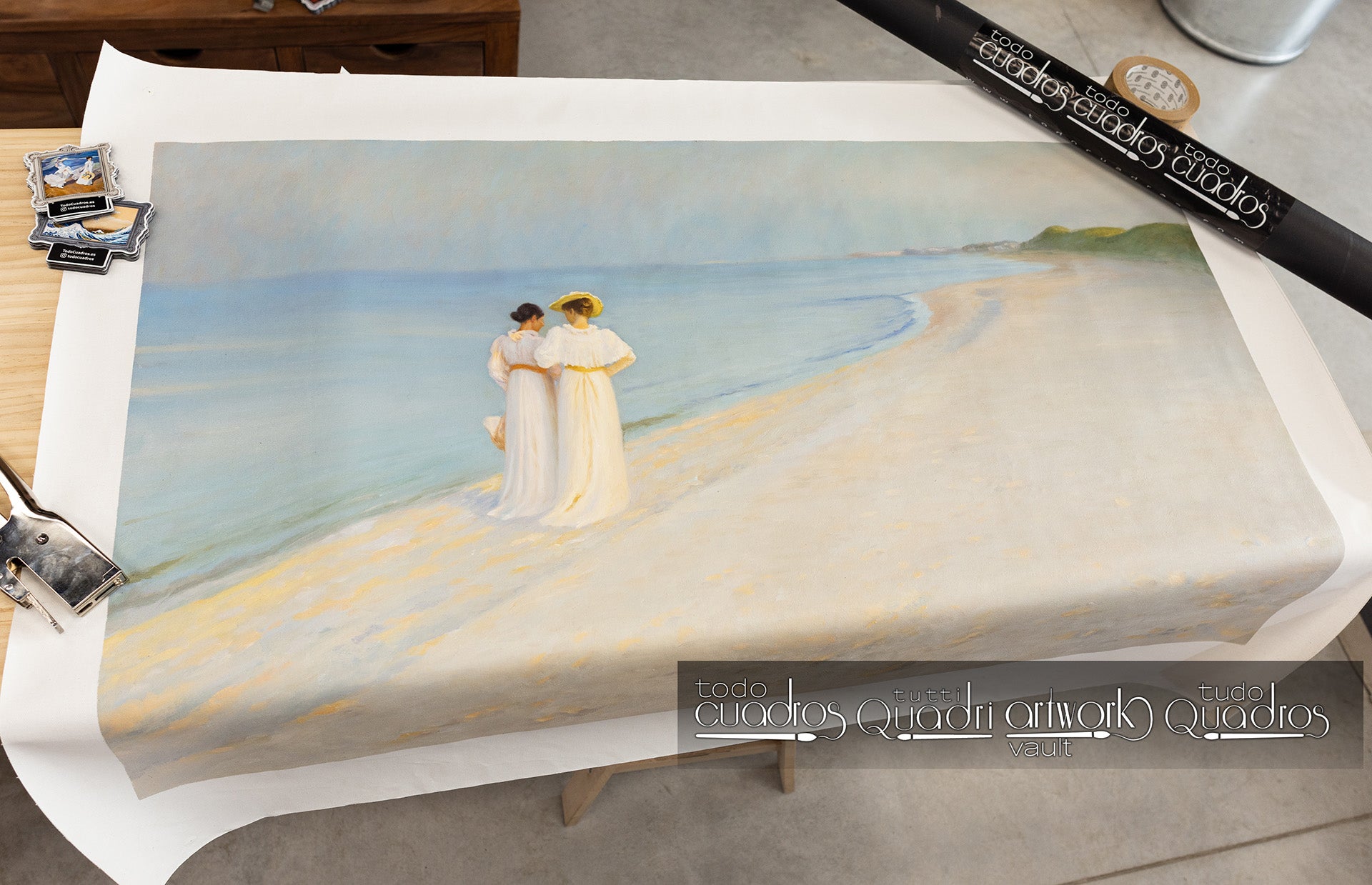 Pomeriggio d'Estate sulla Spiaggia di Skagen, P. S. Krøyer