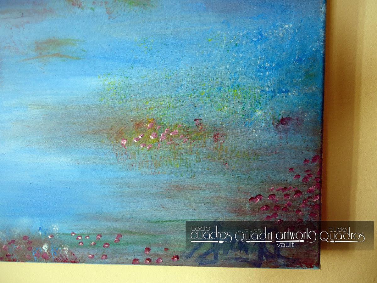 Quadro "Il Lago Blu" <br /> A. Croxatto