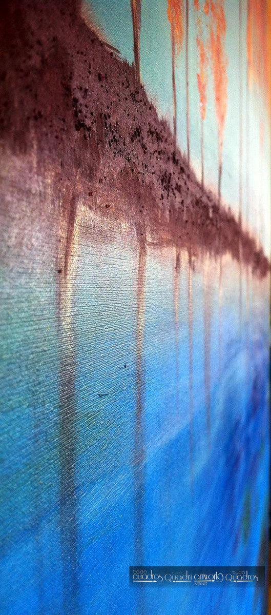 Quadro "Il Lago Blu" <br /> A. Croxatto