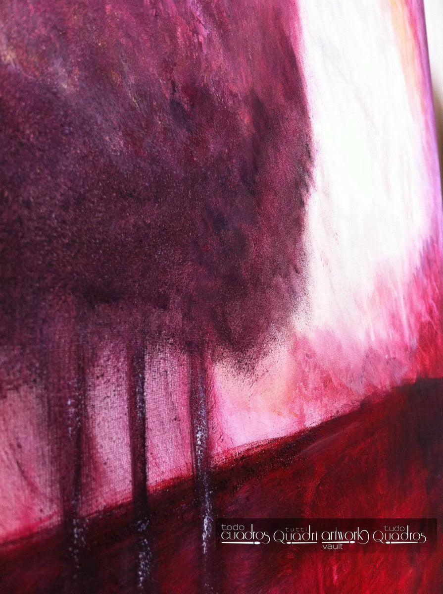 Quadro "Red Line" <br /> A. Croxatto (2015)