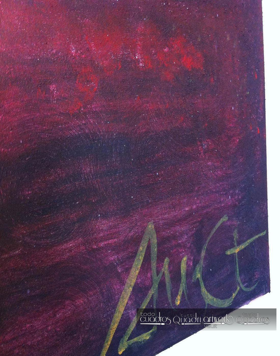 Quadro "Red Line" <br /> A. Croxatto (2015)