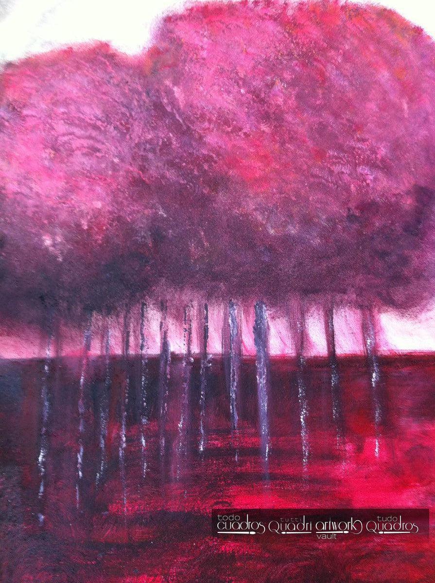 Quadro "Red Line" <br /> A. Croxatto (2015)