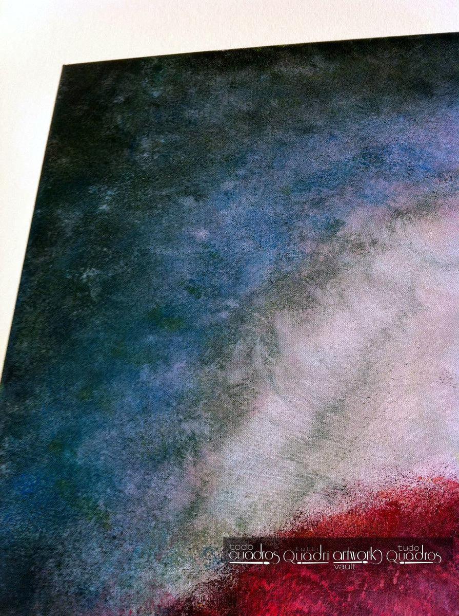 Quadro "Red Line" <br /> A. Croxatto (2015)