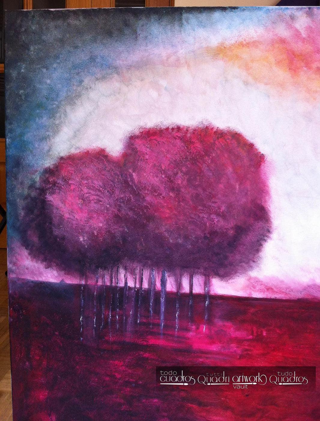 Quadro "Red Line" <br /> A. Croxatto (2015)