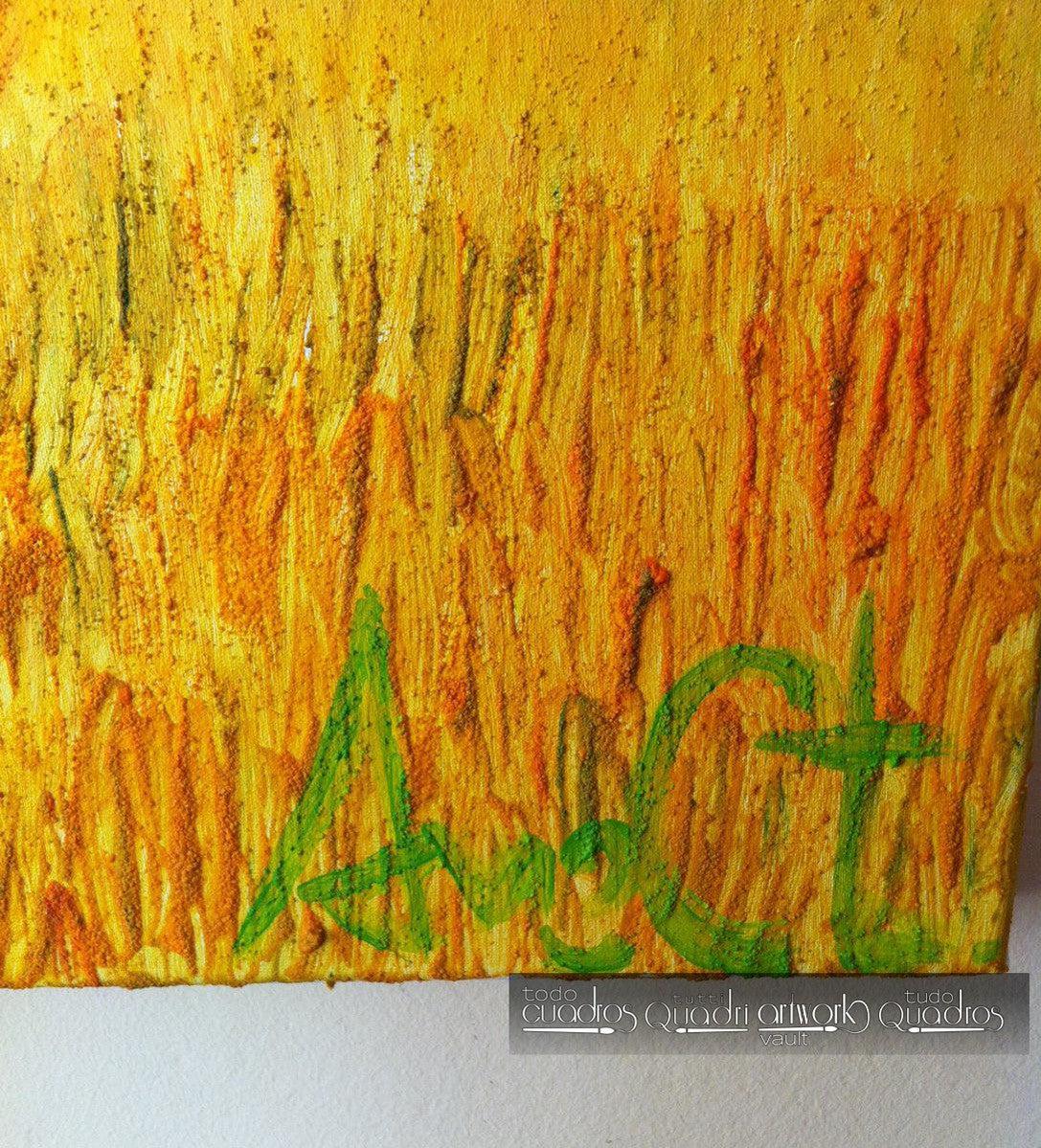 Quadro "La Cosecha" <br /> A. Croxatto (2015)