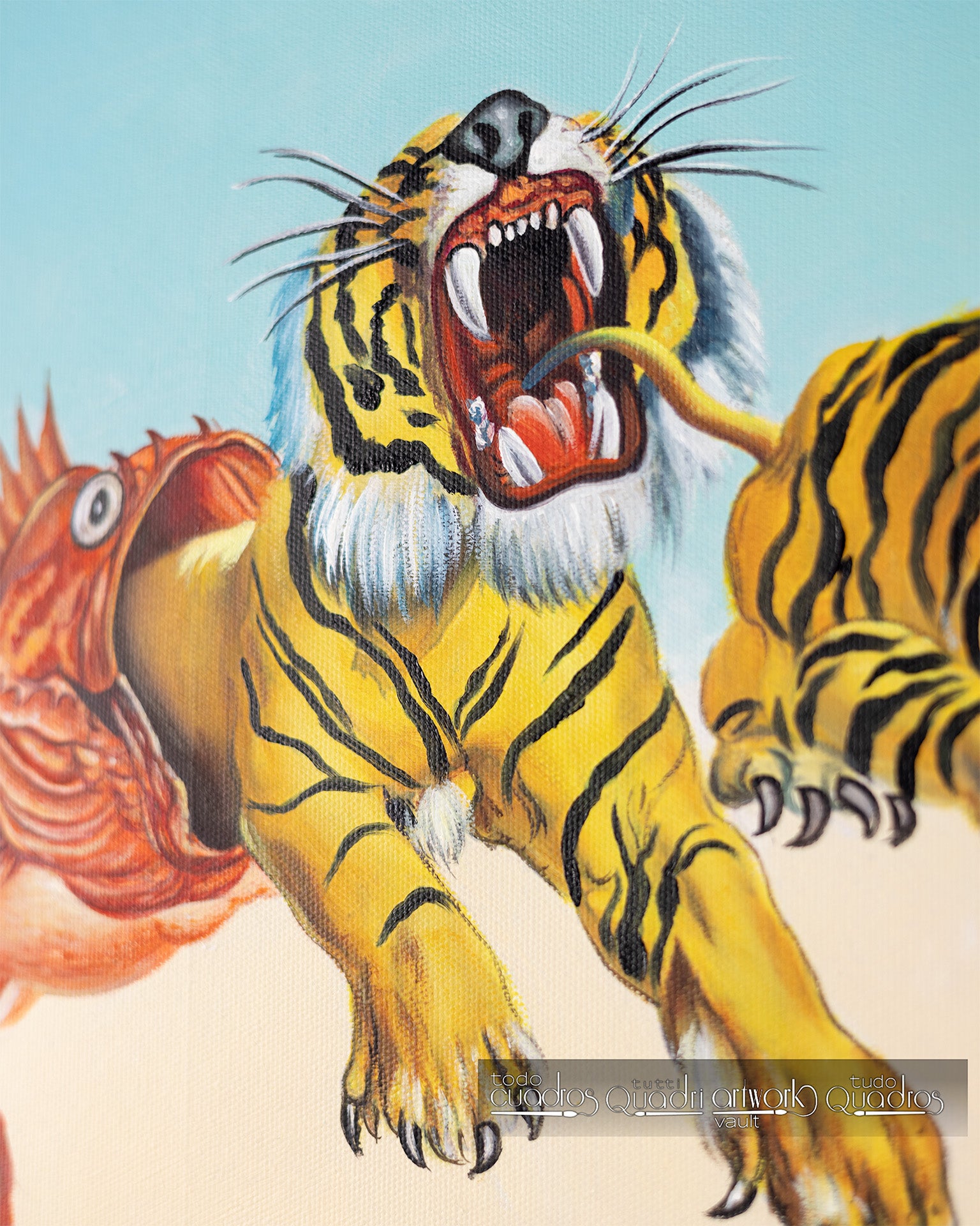 Sogno causato dal volo di un'ape intorno a una melagrana un attimo prima del risveglio, Dalí