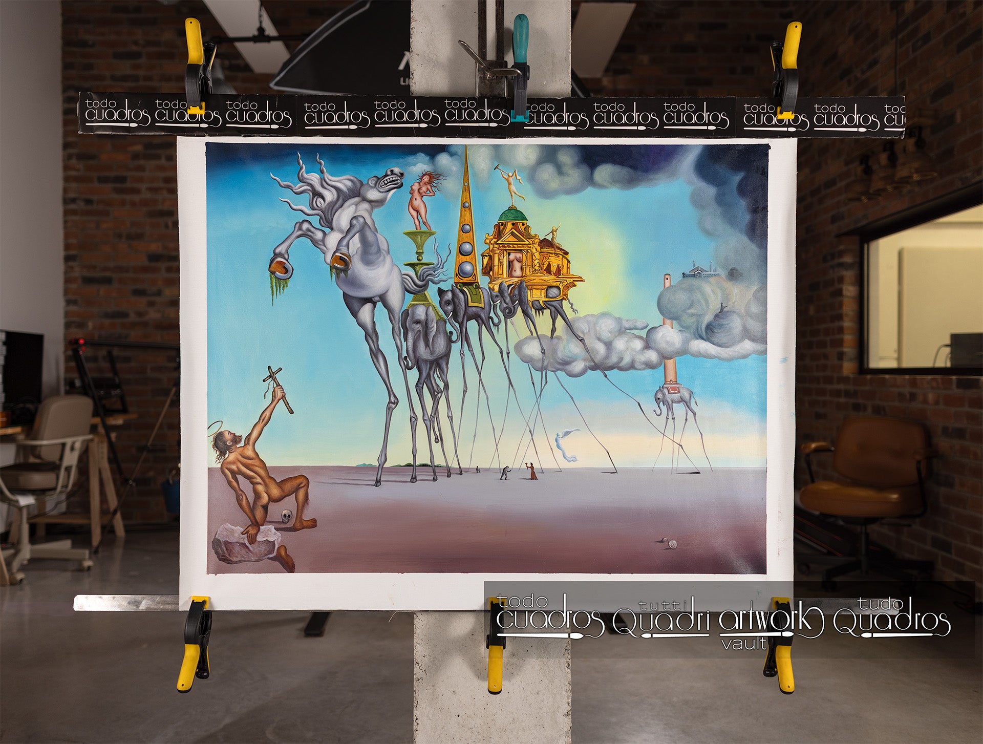 La tentazione di Sant’Antonio, Dalí