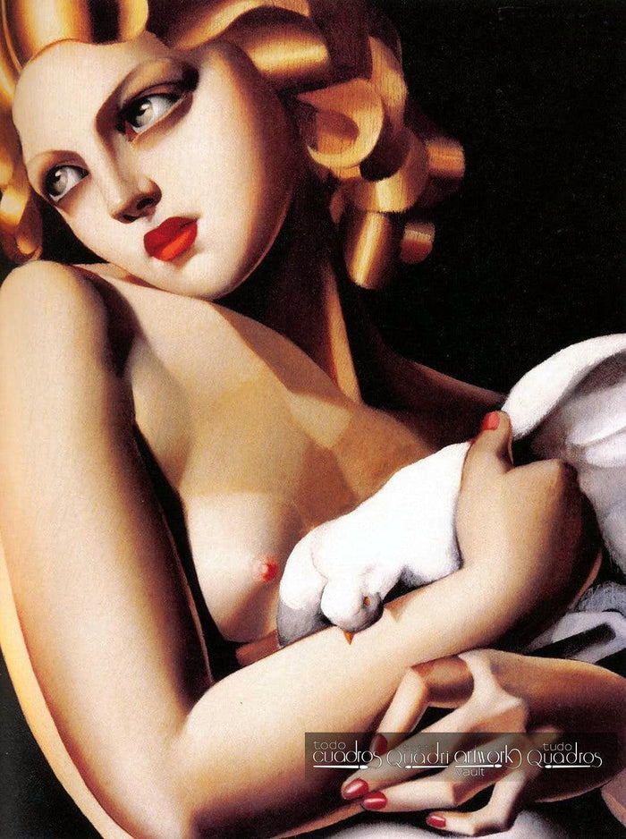 Donna con colomba, Lempicka