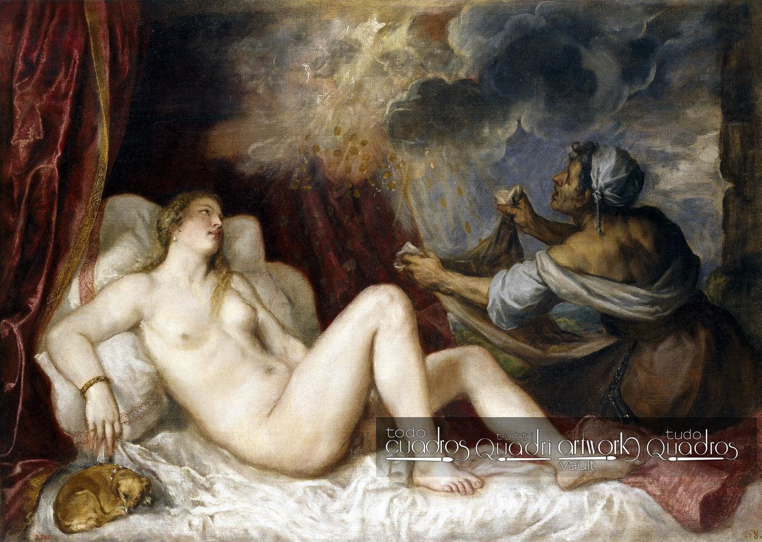 Danae, Tiziano