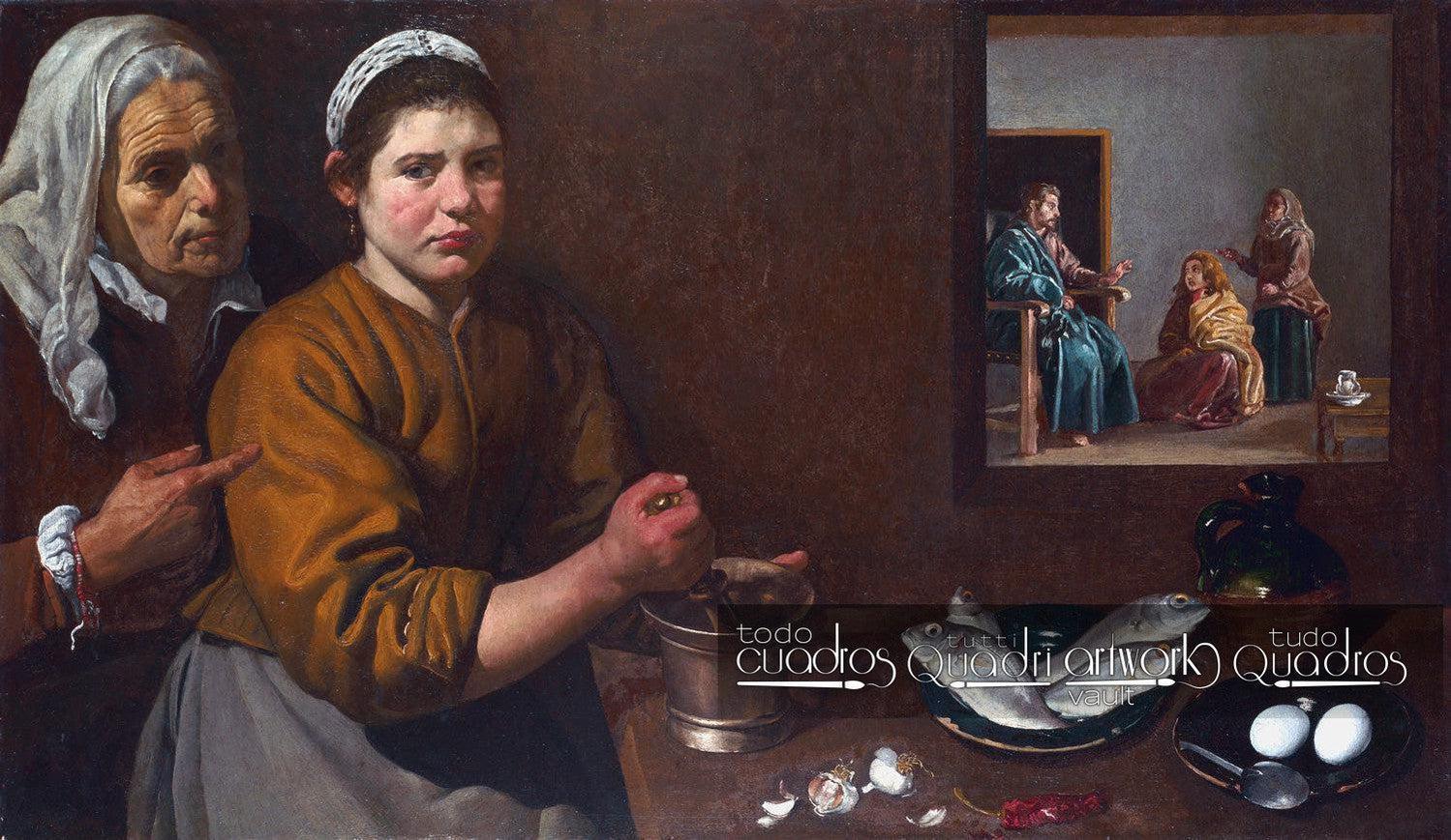 Cristo in casa di Marta e Maria, Velázquez