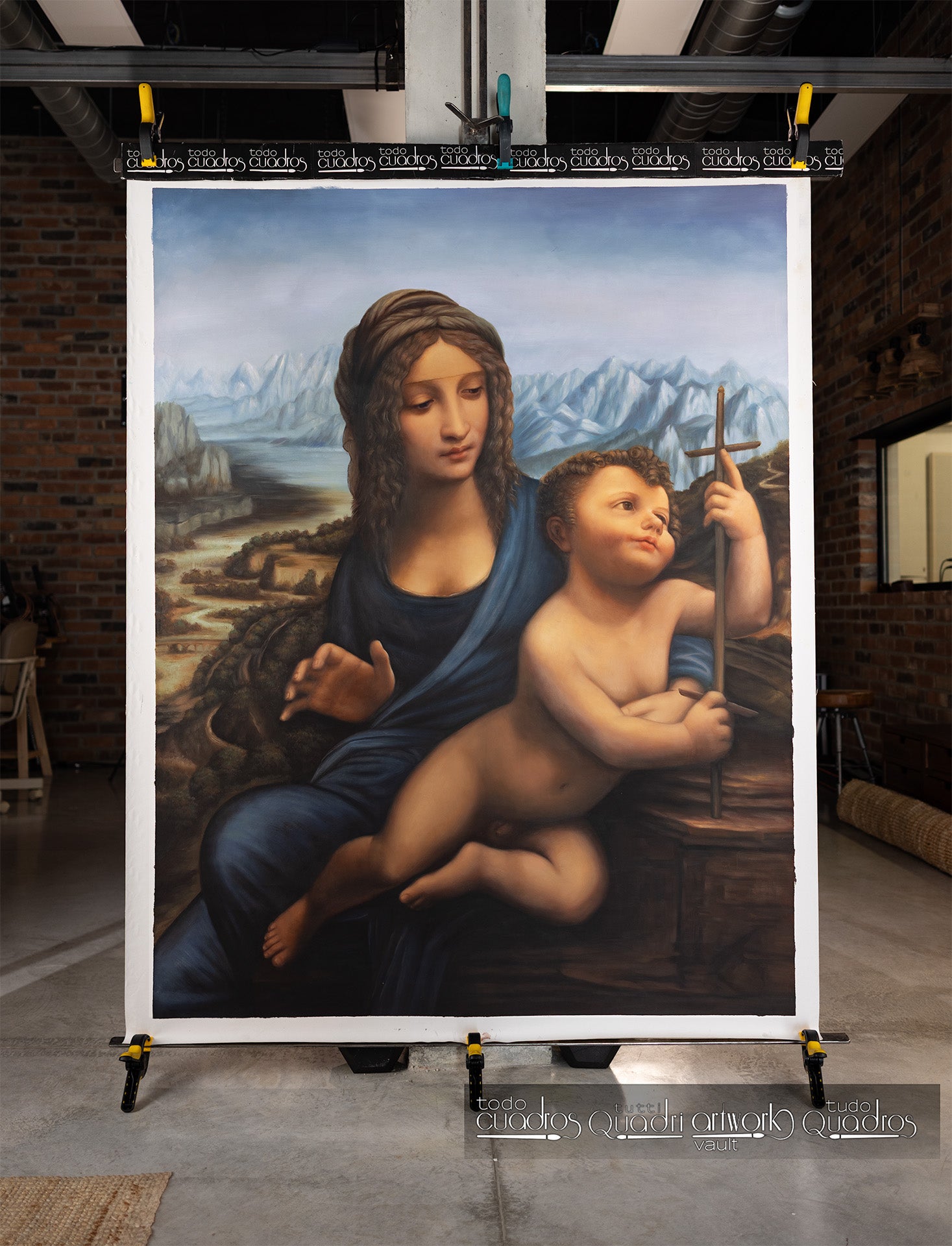 La Madonna dei fusi, Leonardo da Vinci