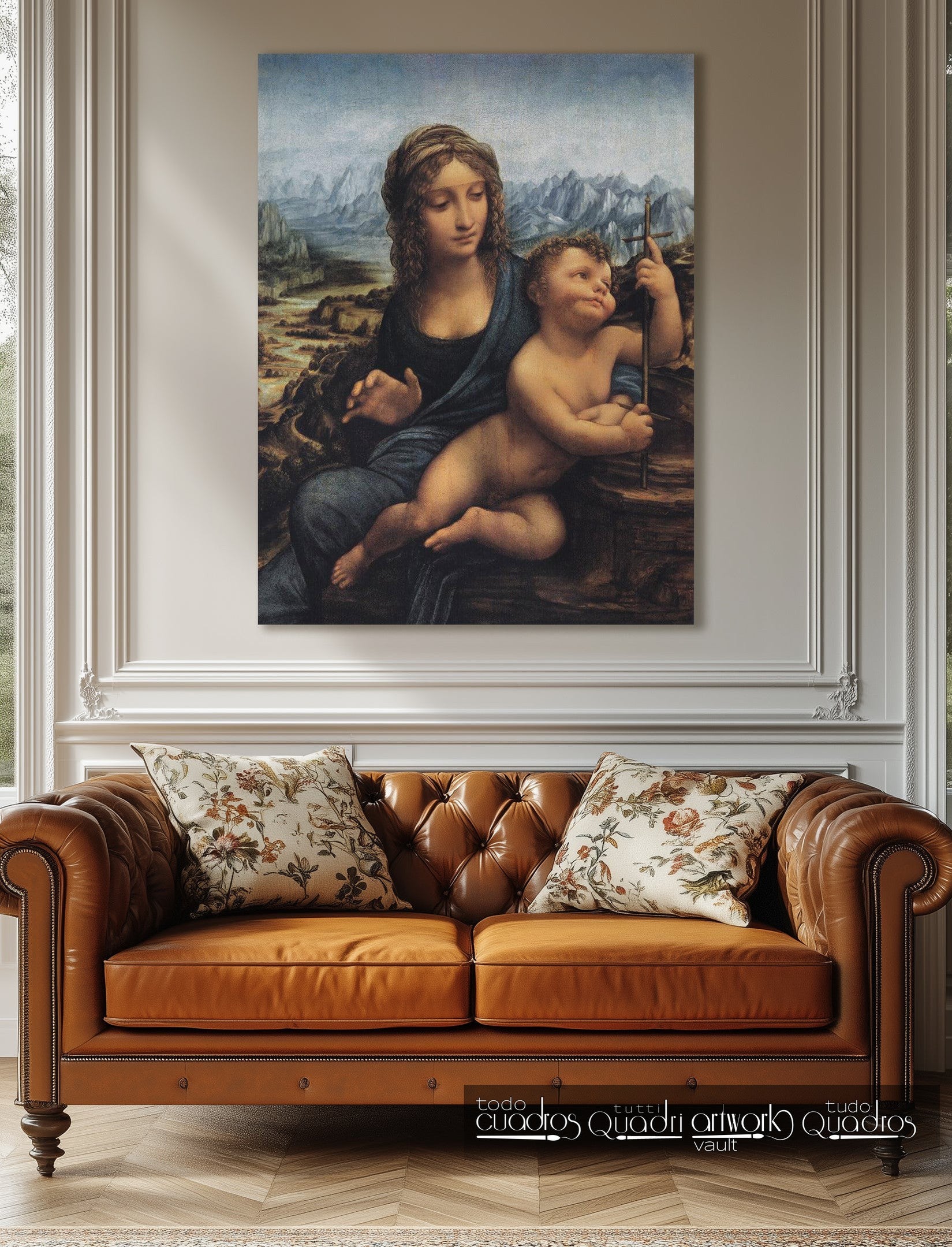 La Madonna dei fusi, Leonardo da Vinci